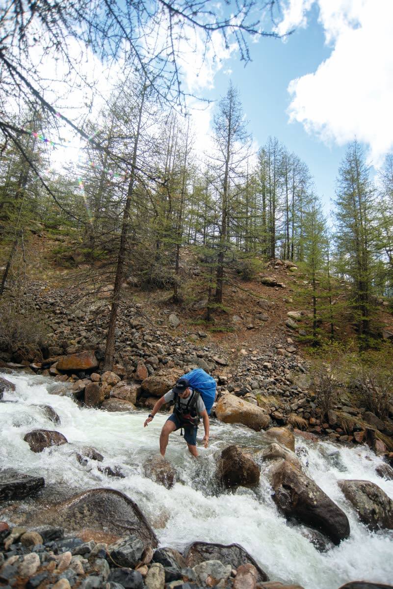 Alkukesästä sulamisvedet voivat hidastaa matkantekoa Altailla