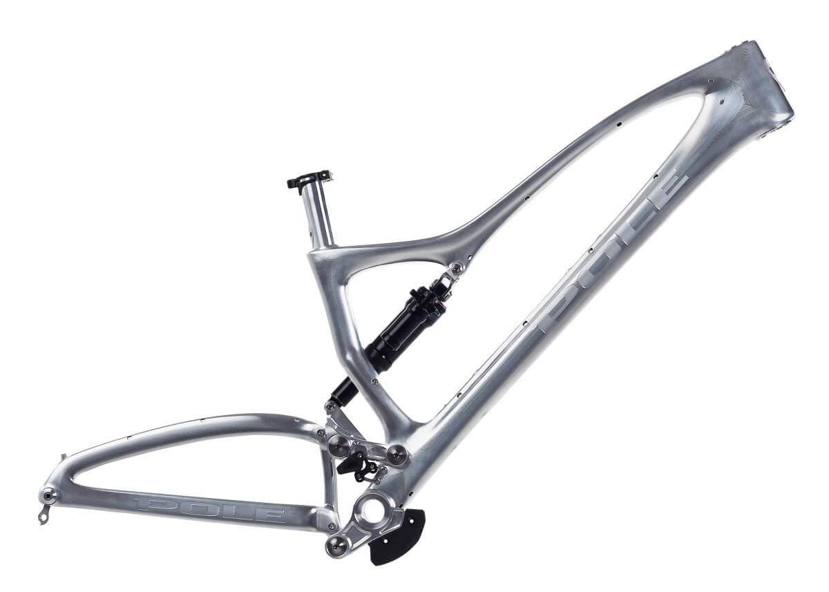 Pole Machine on Suomessa CNC-koneistettu alumiinirunko.