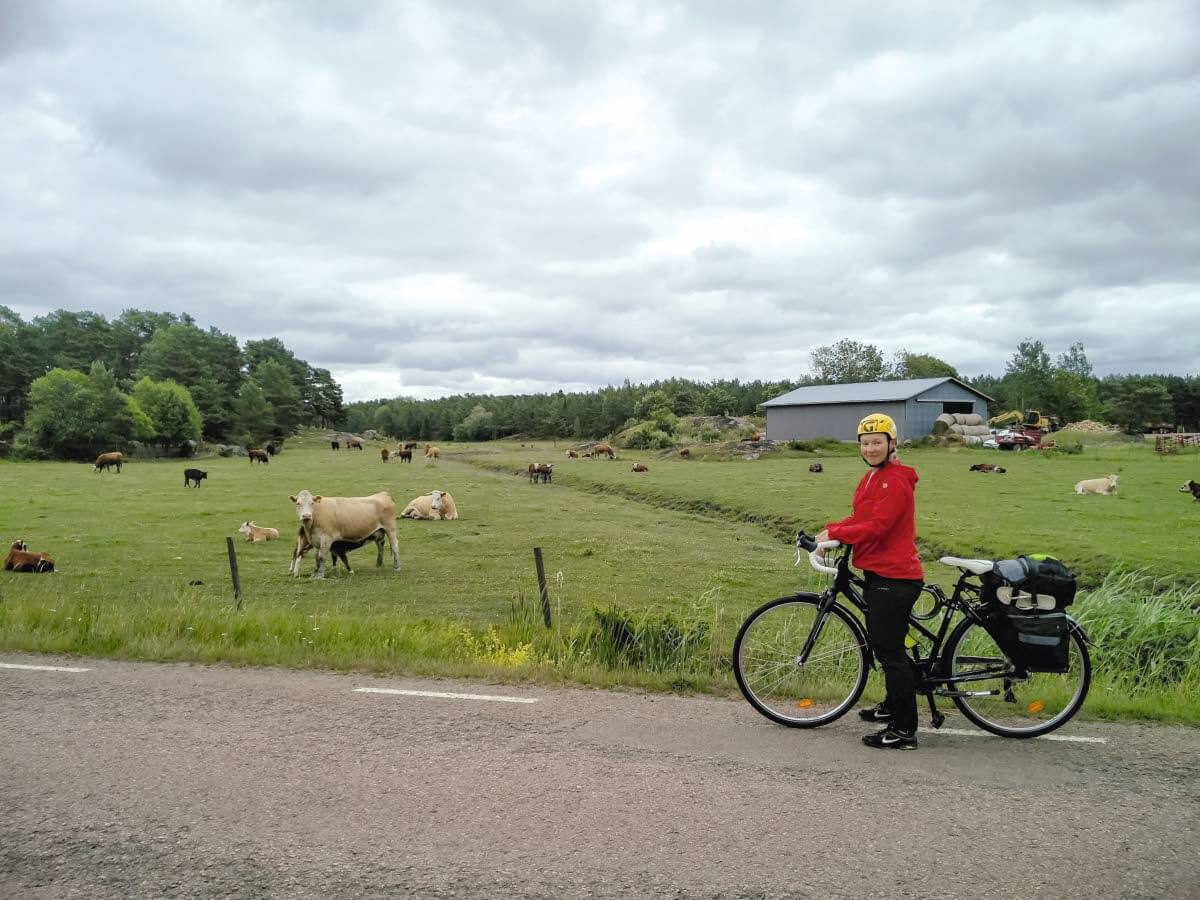 Välillä on mukava pysähtyä katselemaan maalaismaisemaa
