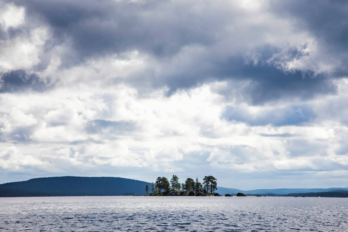 Maisemaa Iso Jääsaaresta Nanguvuononselälle. Kuva: Markus Sirkka.