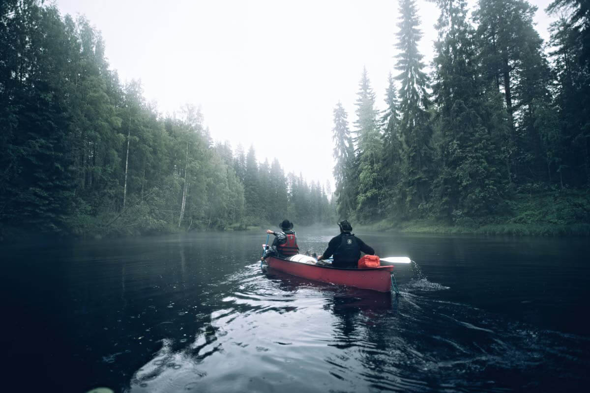 Jongunjoki on haastava, mutta ehdottomasti yksi Suomen upeimmista melontareiteistä