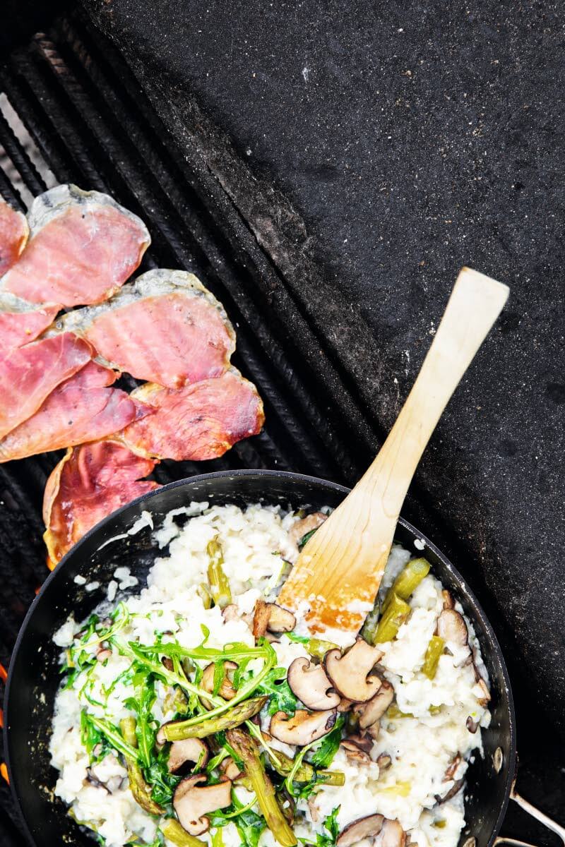 Risottoa retkievääksi, nam!