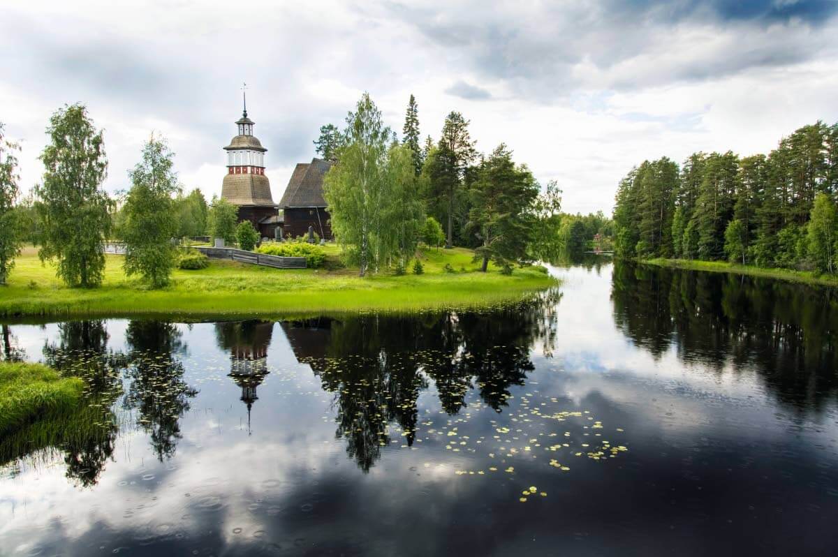 Petäjäveden vanha kirkko on UNESCOn maailmanperintökohde