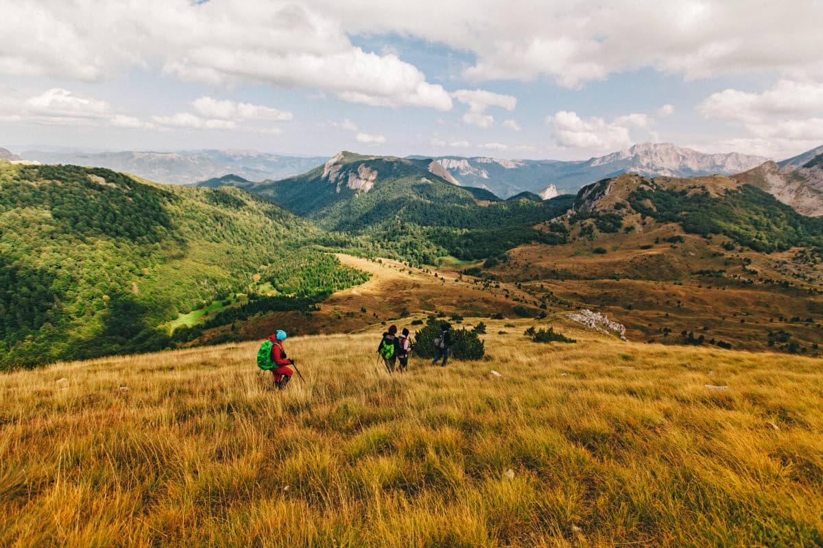 Sutjeskan kansallispuisto on monipuolinen vaelluskohde