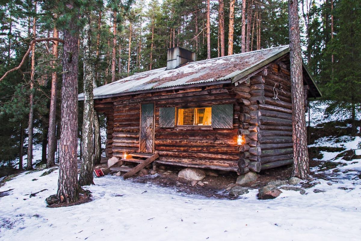 Oravankolon vuokratupa Nuuksion kansallispuistossa. Kuva: Markus Sirkka.