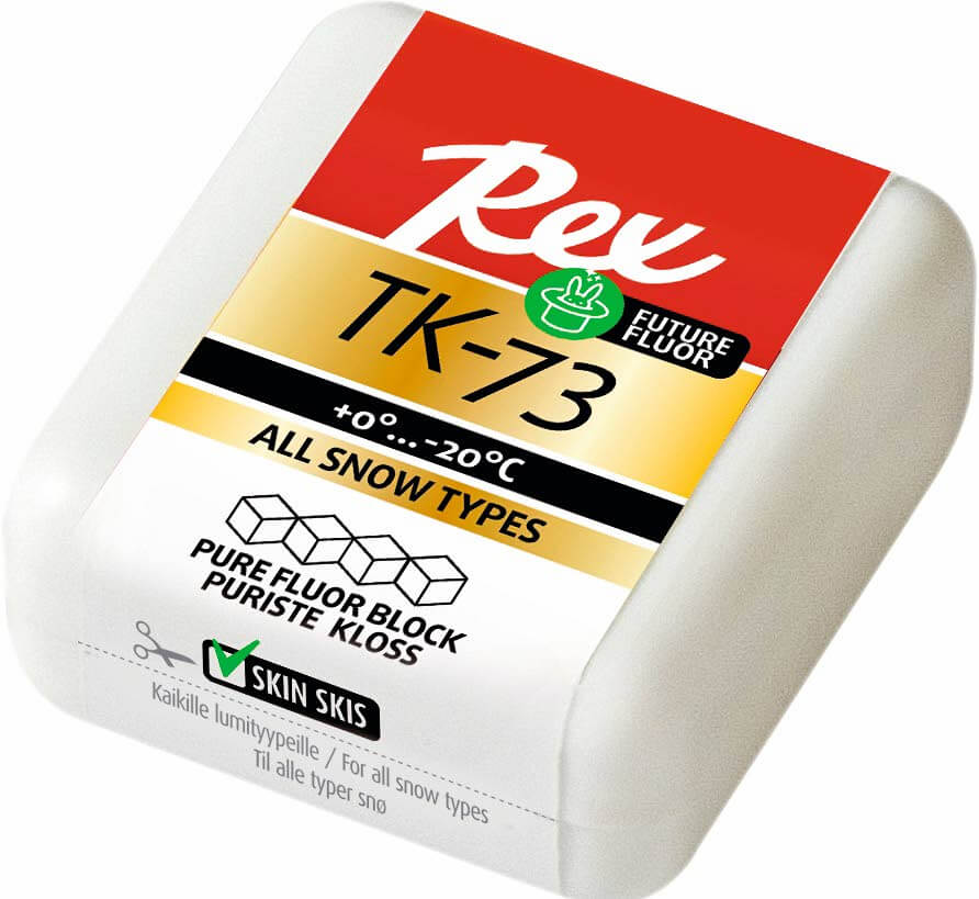 Legendaarisen ”kultapalan” uusi, PFOA-vapaa versio parantaa luistoa kaikilla pakkaskeleillä. Käyttöalue +0...-20 (sh. 119 €).