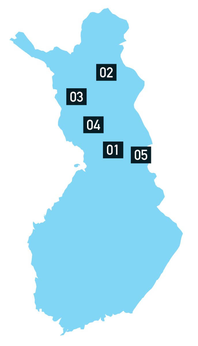 Usko Juntunen, Iisalmi, Maastopyöräilyn harrastaja,Heikki Stöckell, Rovaniemi, MRB-yrittäjä, Roll Outdoors Oy,Timo Veijalainen, Muonio, valokuvaaja,Olli-Matti Lieskivi, Loimaa, Maastopyöräilynohjaaja,Juha Kuukasjärivi, Yrittäjä, Bike Hotel Cencept Iso-Syöte
