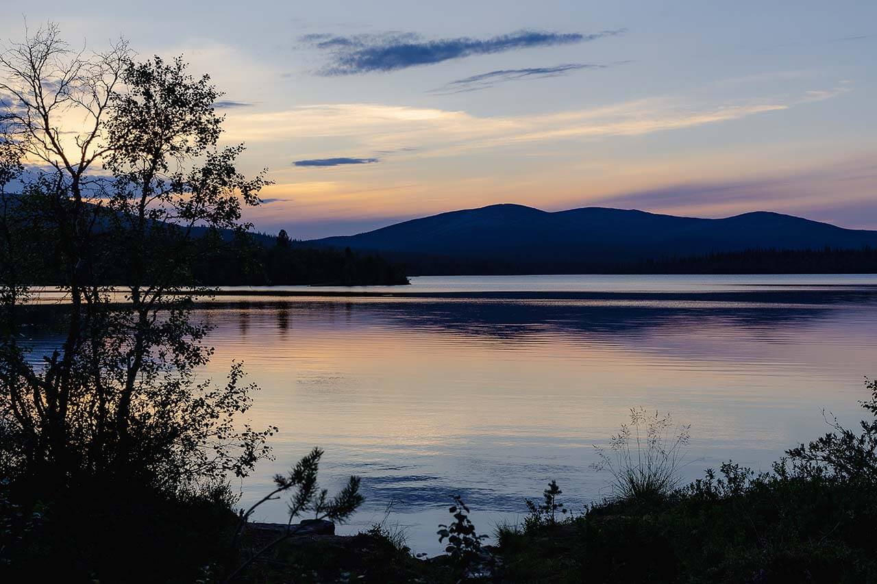 Erämainen Luirojärvi on UK-puiston helmi. Kuva: Tapani Leppänen.
