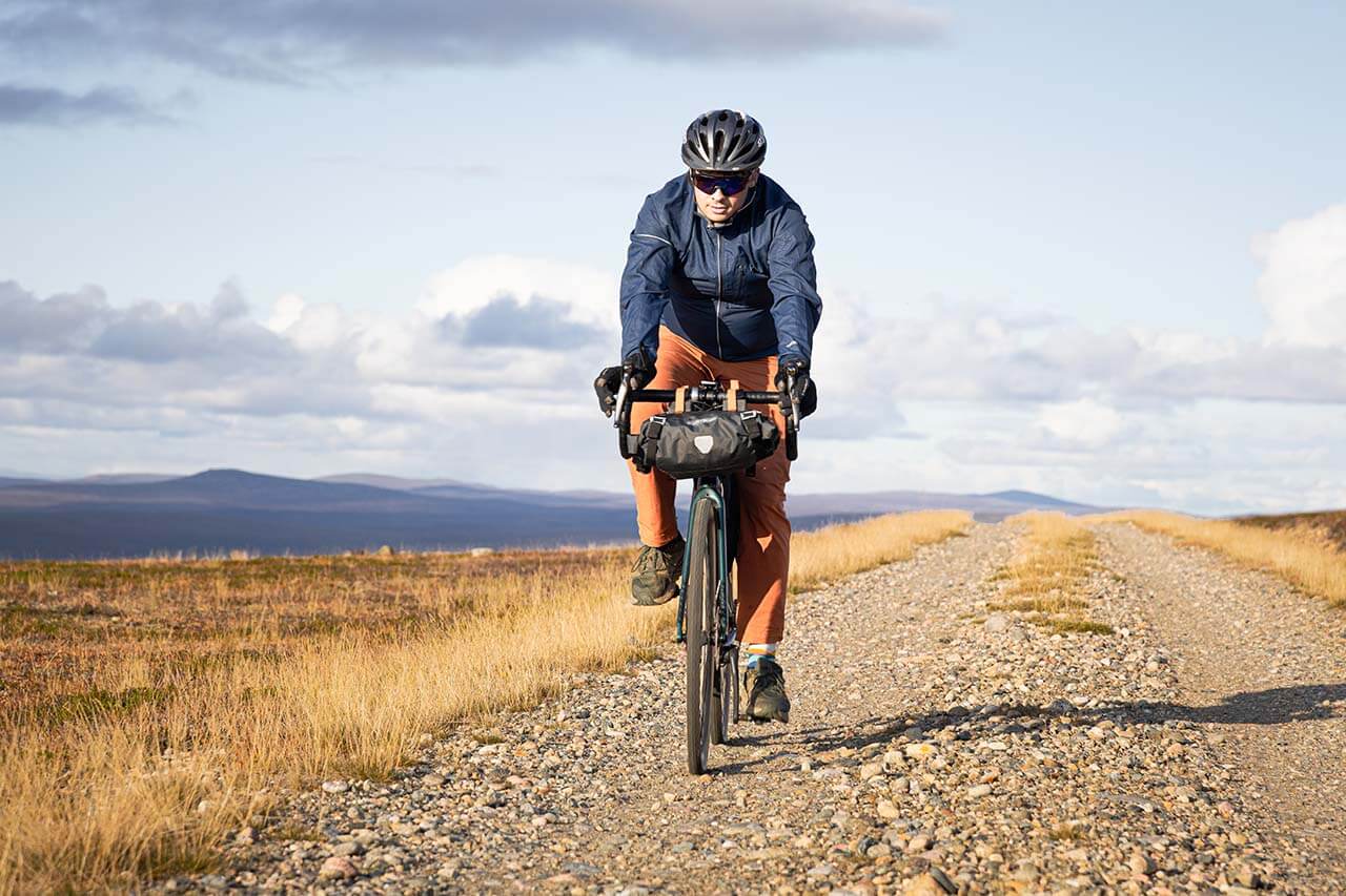 Avotunturissa kulkeva ”pyörätie” on harvinaista herkkua. Kuva: Tapani Leppänen.