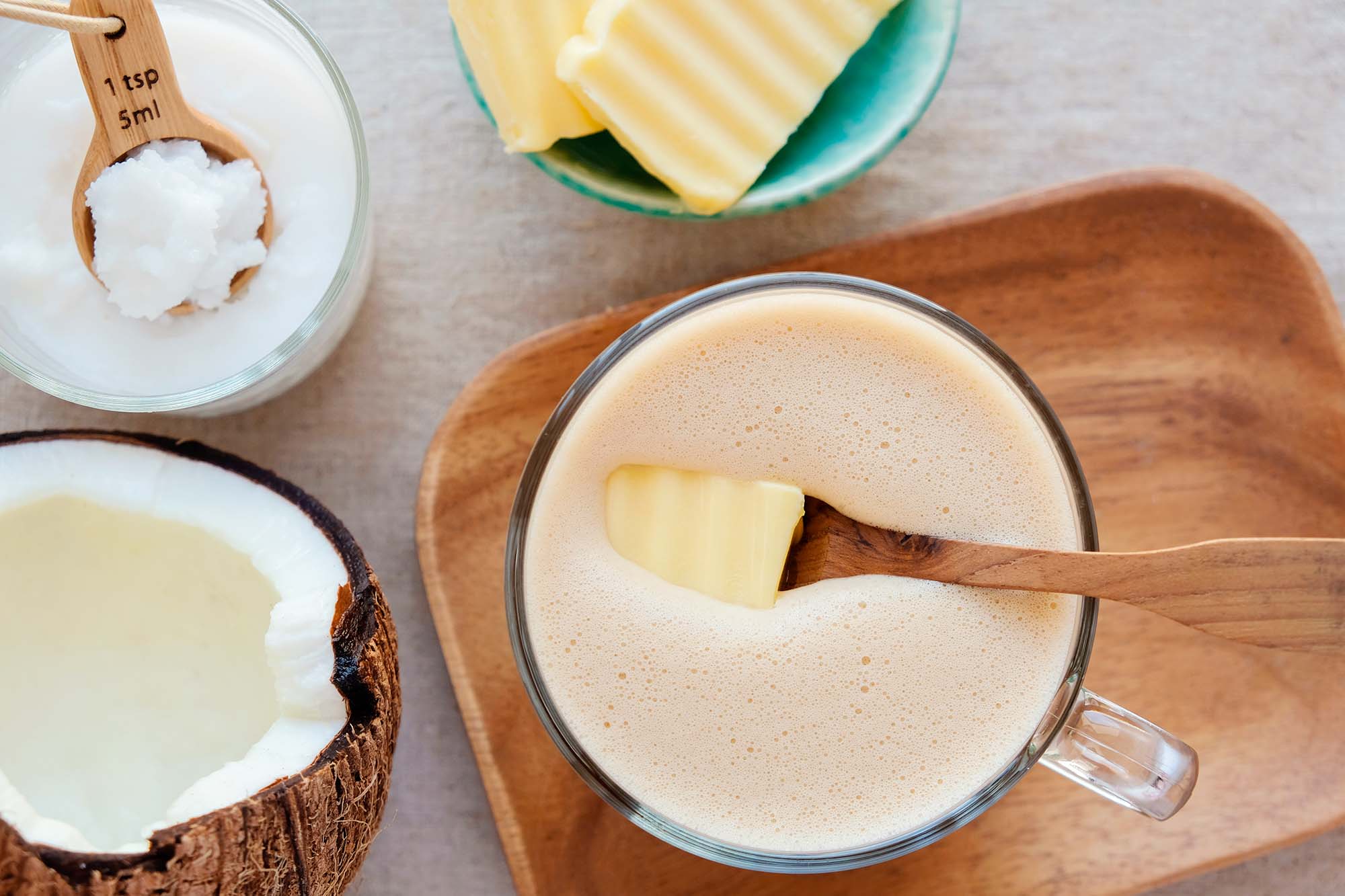 [04] Rasvakahvi on lämmittävä ja simppeli vaihtoehto aamupalalle. Kuva: Shutterstock.