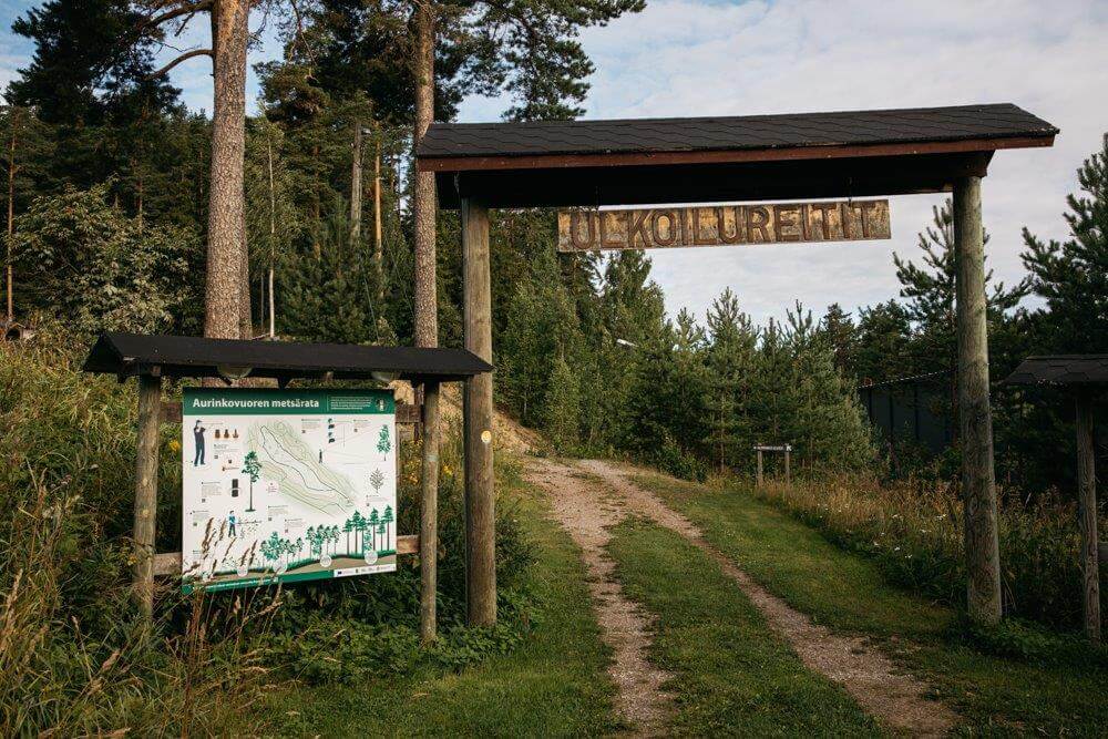 Aurinkovuori, Vääksy.