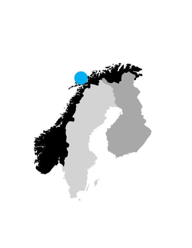 Støn sijainti kartalla.