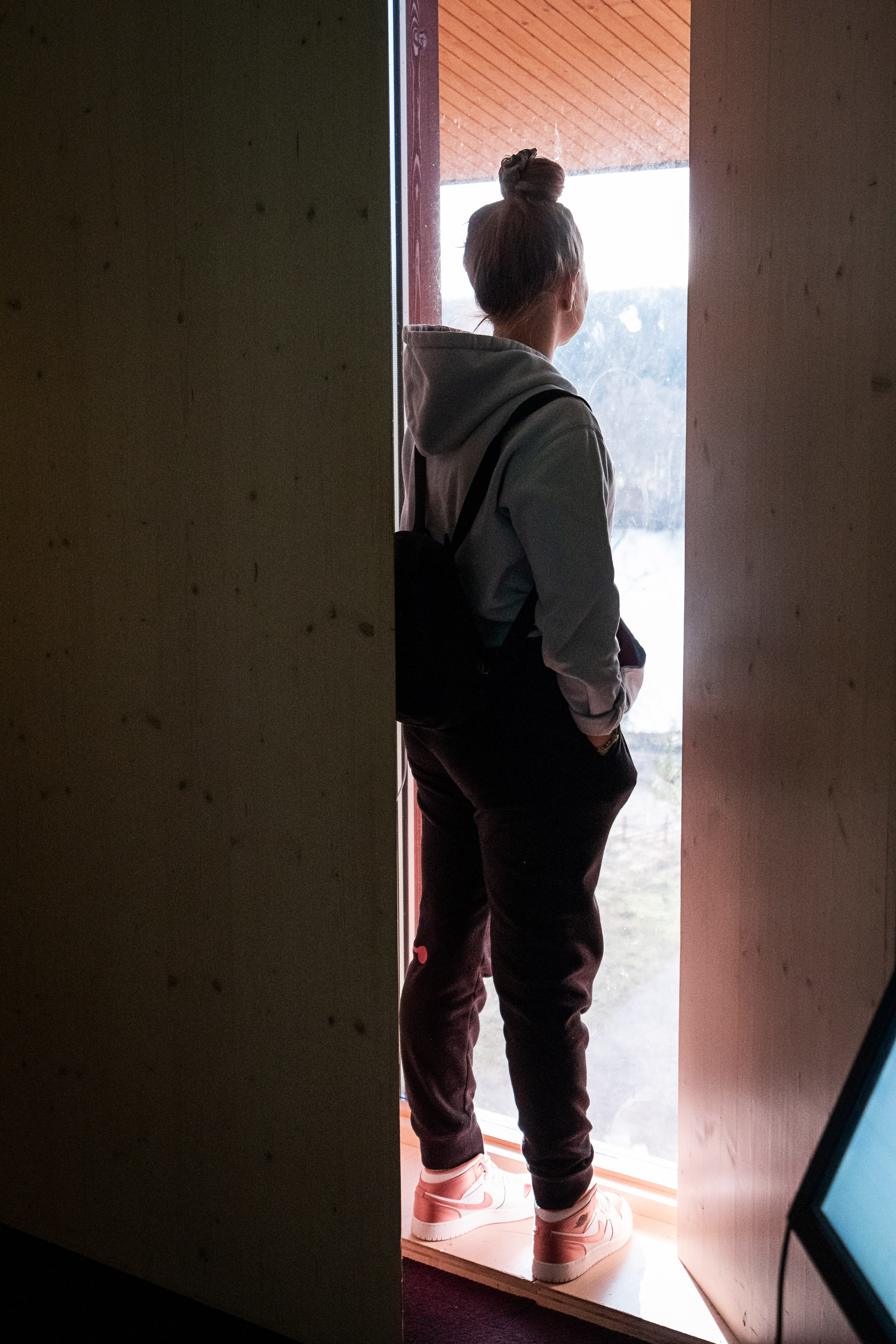 Maisemia ihailemassa.