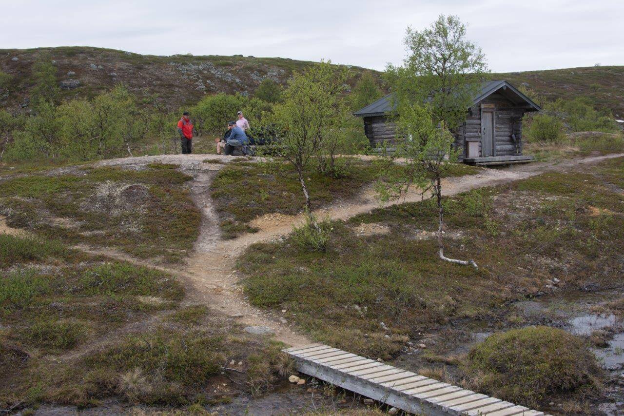 Kuoppilasjärven autiotupa.