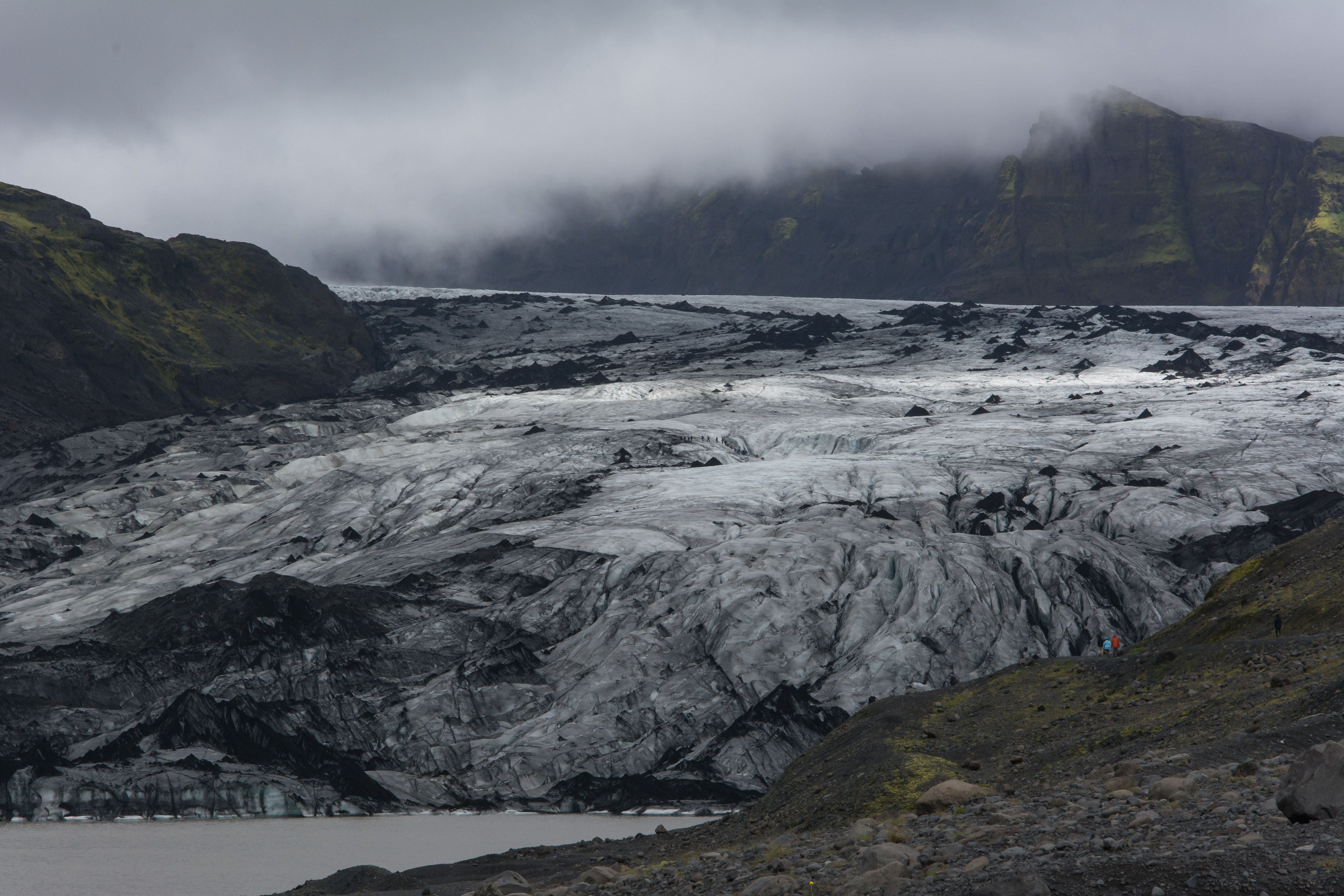 Hupenevat jäätiköt - Sólheimajökull.