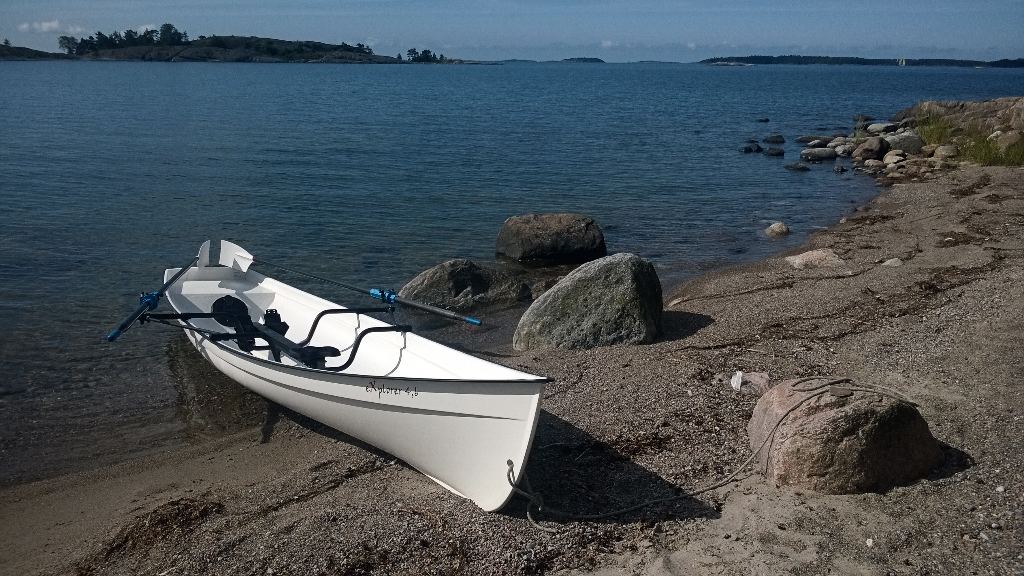 ROW-kuntosoutuveneestä on saatavilla neljä eri mallia, joissa kaikissa on samanlainen runko