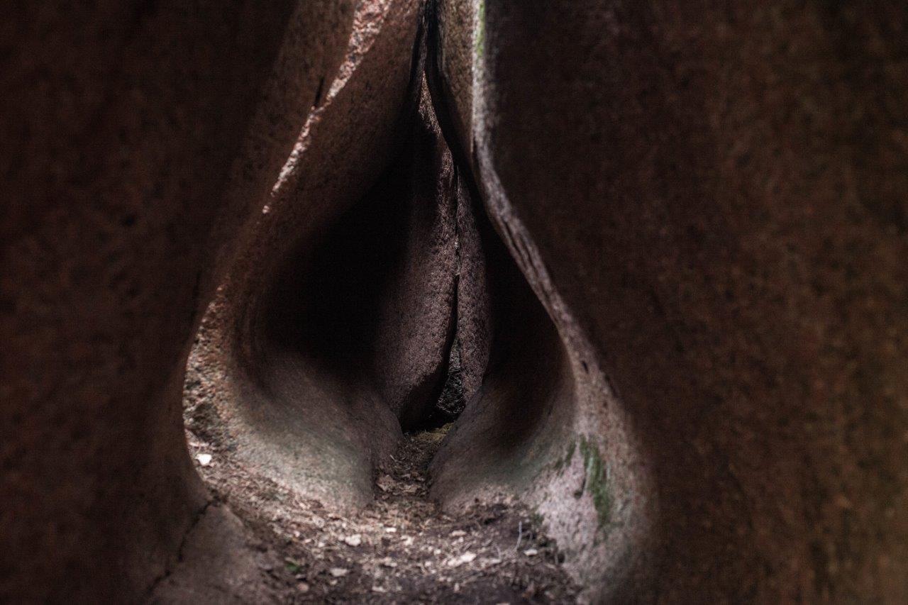 Högbergetin luola, Porkkala.