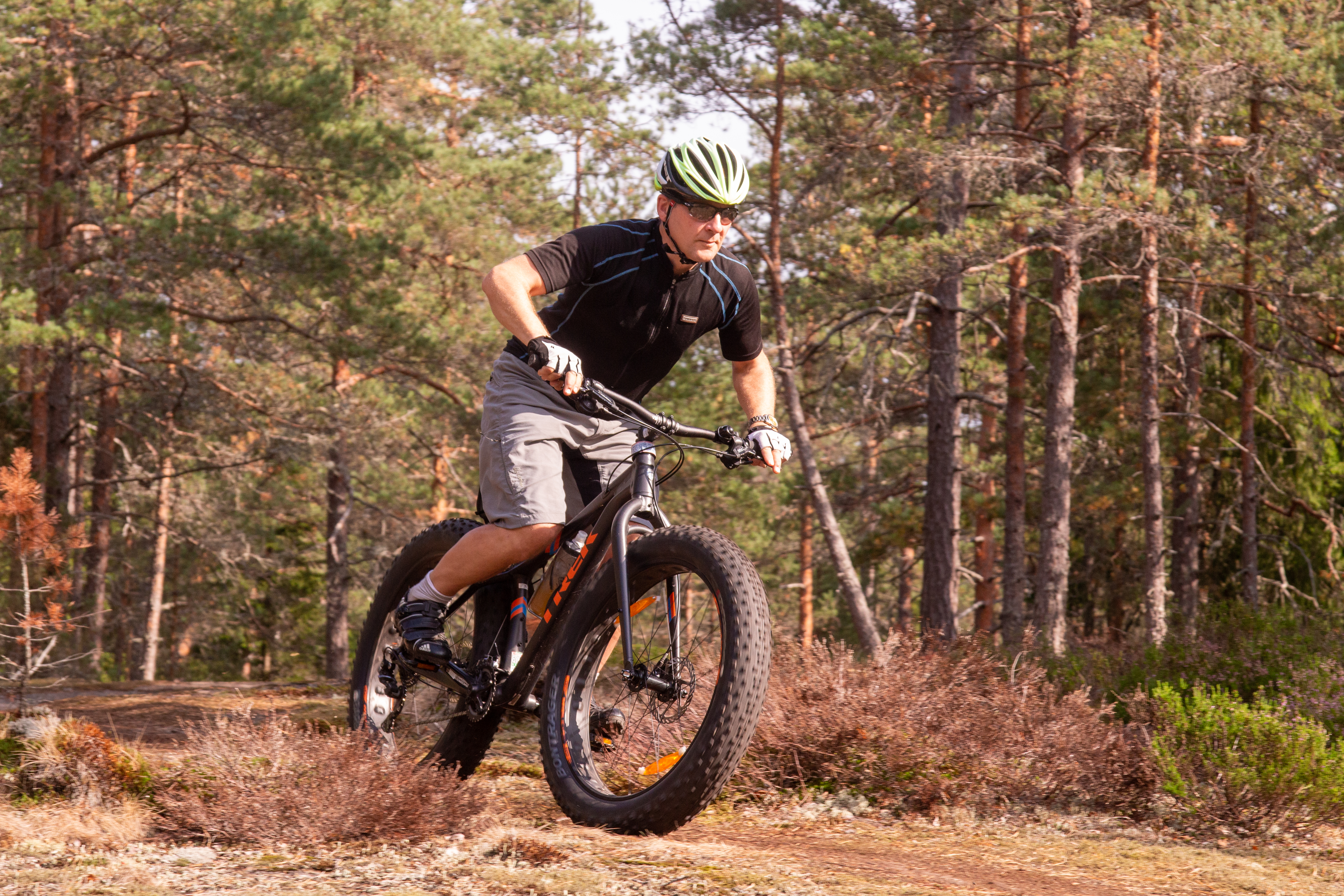 Fiskarsin reitit ovat Suomessa harvinaisia pyöräilyn ehdoilla suunniteltuja polkuja. Kuva: Tapani Leppänen.
