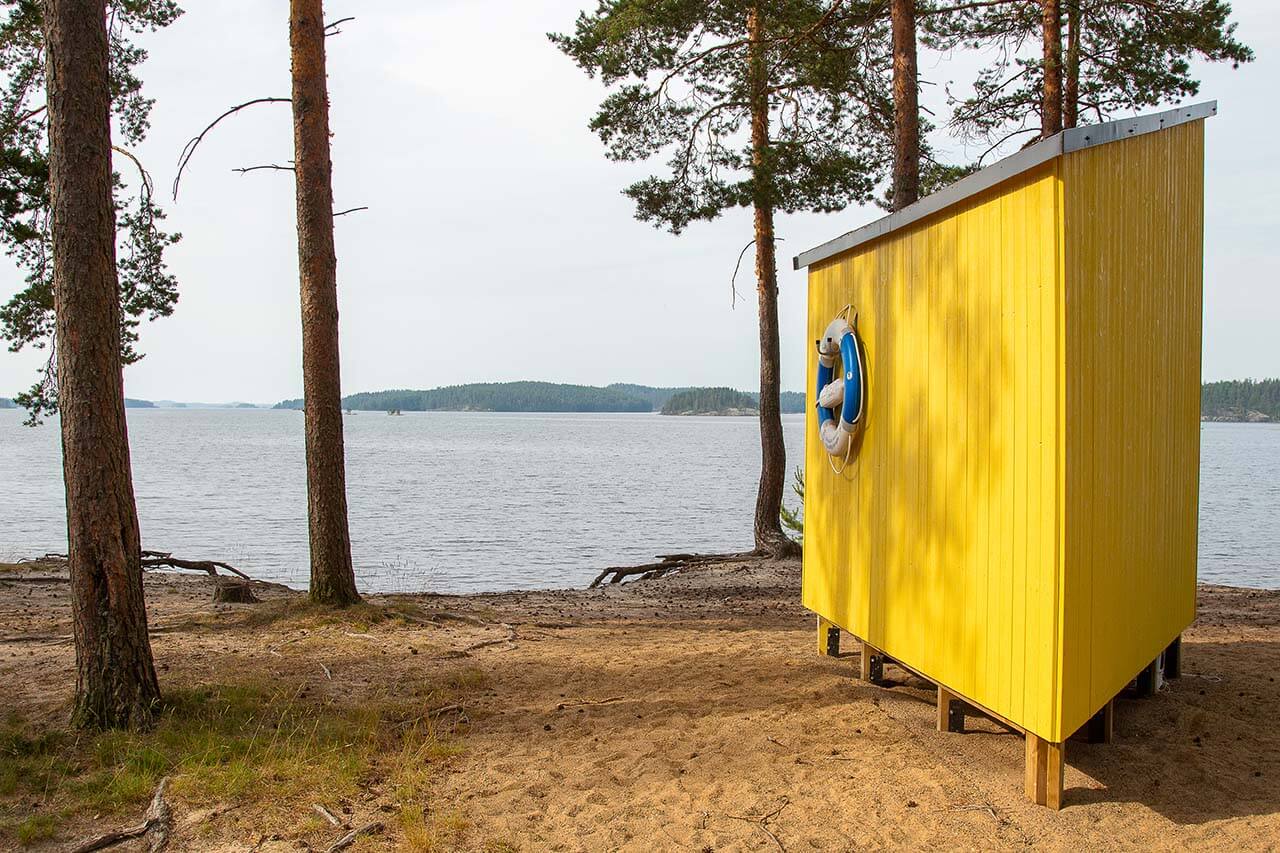 Pistohiekka on Saimaan legendaarisimpia uimarantoja. Kuva: Tapani Leppänen.