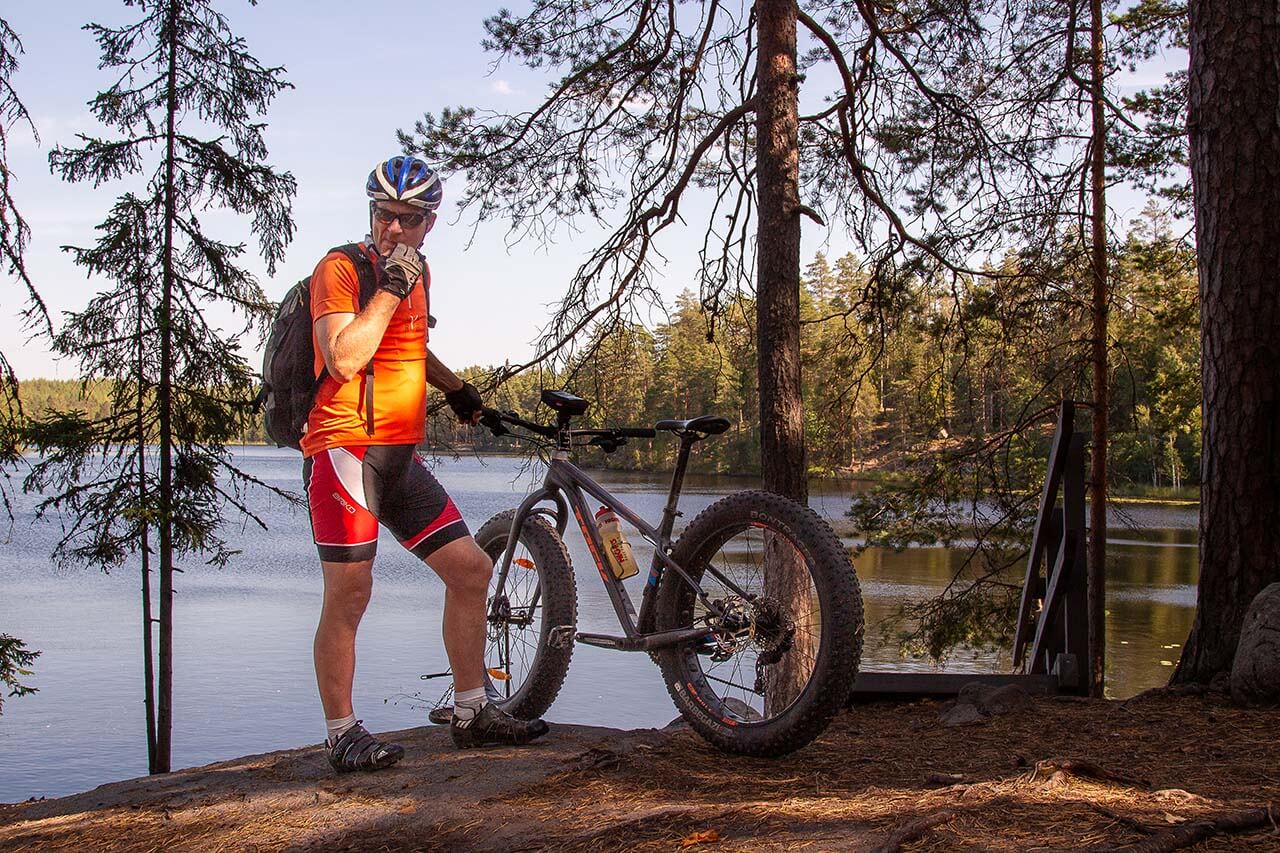 Sammaliston rantaa seuraileva polku on alueen suosituin reitti. Kuva: Tapani Leppänen.