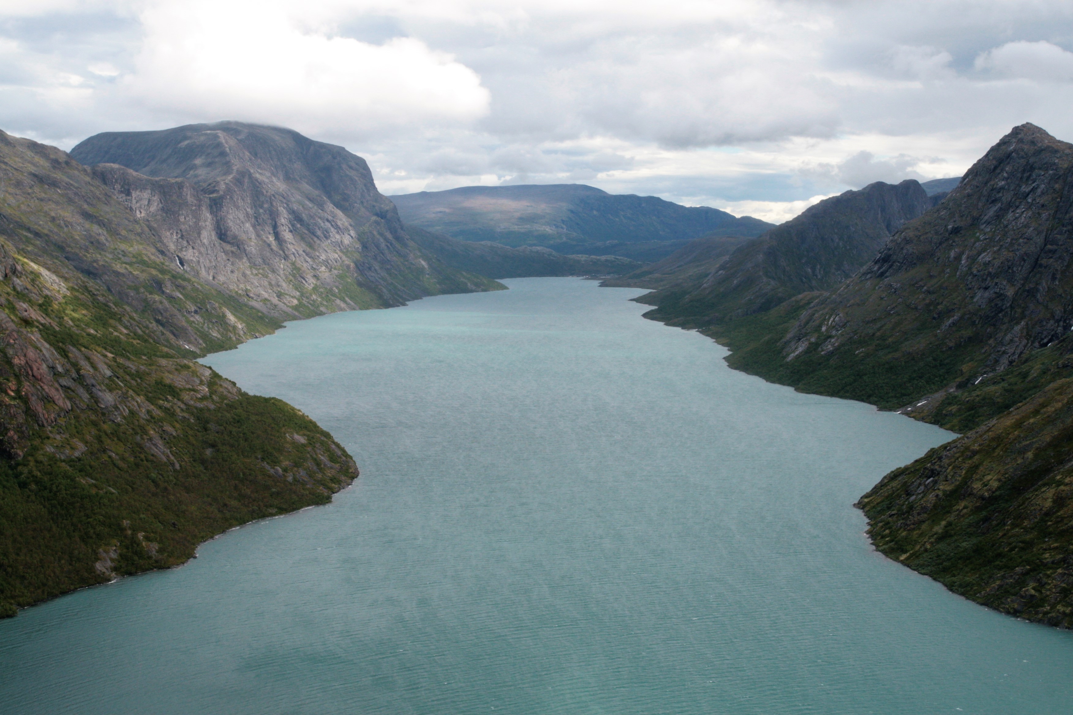 Solakan Gjenden (984 m) pinta. Kuva: Harri Ahonen.