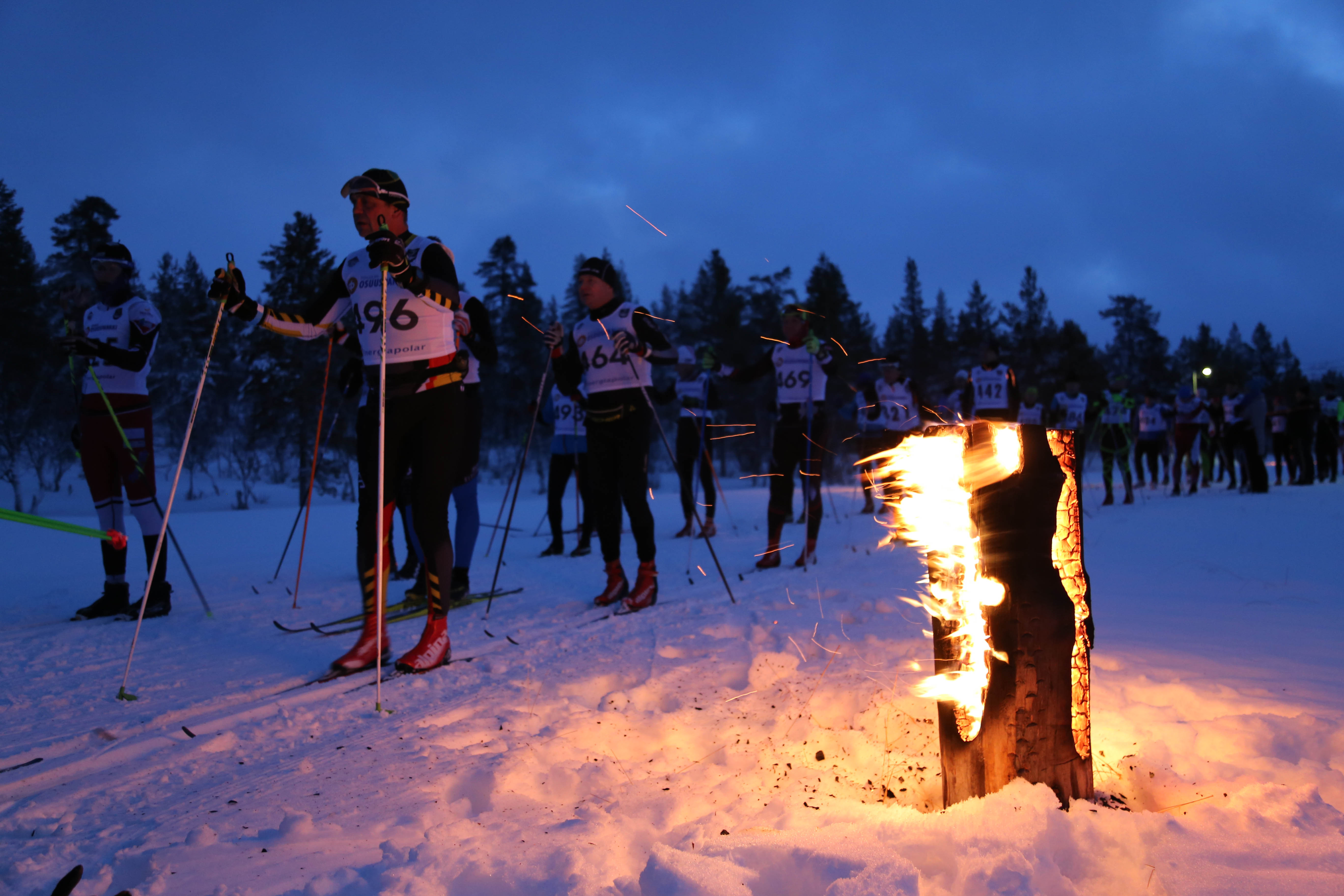 Kiilopäähiihto kisataan joulukuussa. Kuva: Panu Könönen.