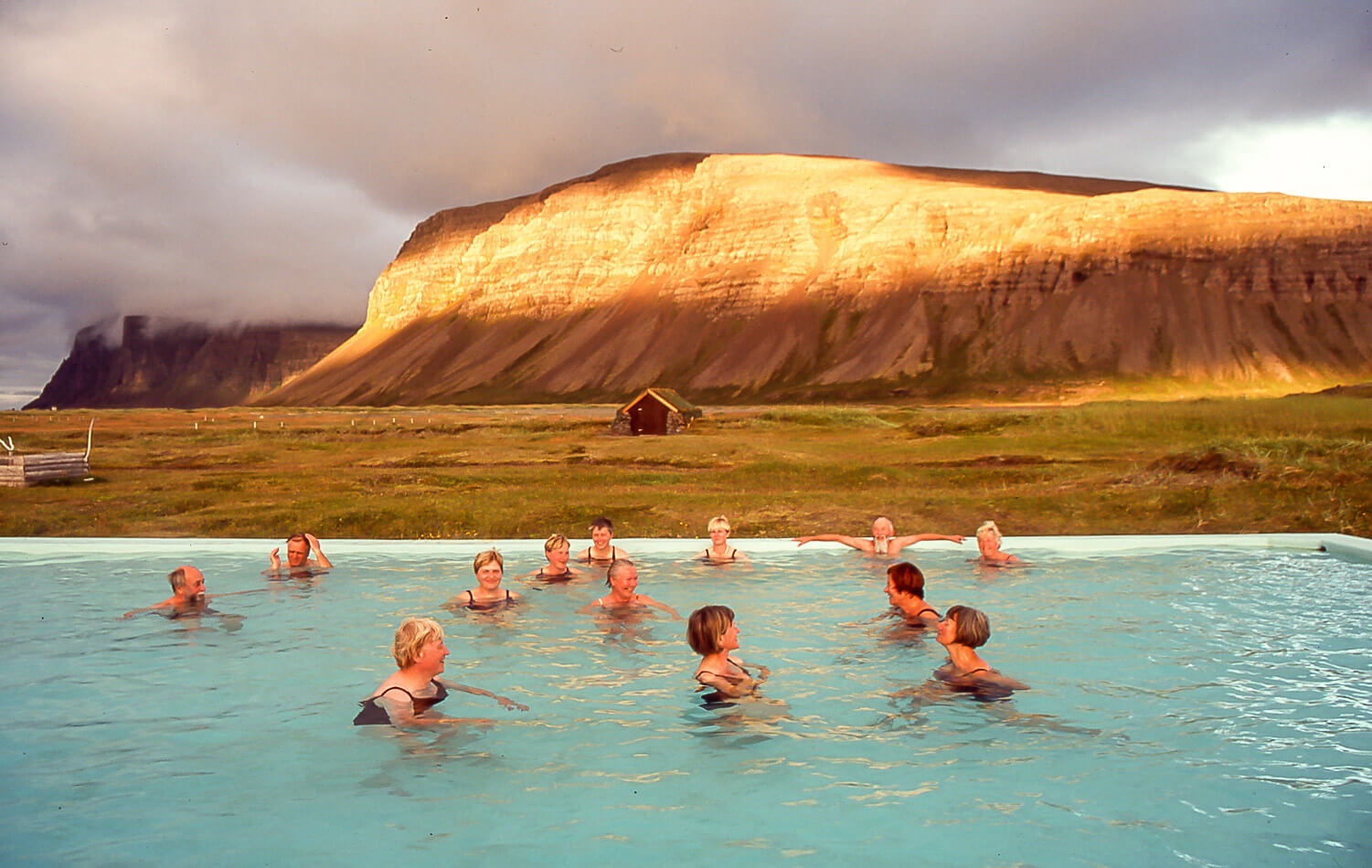 Ihanaa likoamista - Reykjarfjörður.
