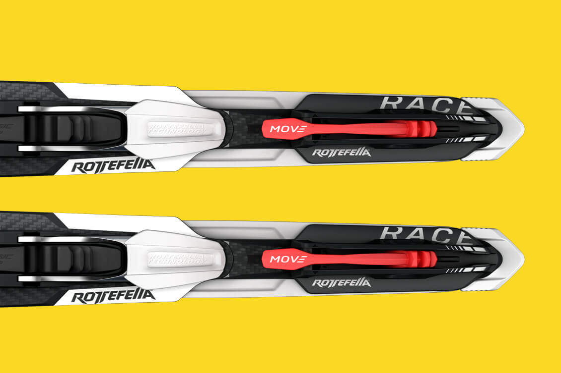 Rottefella Move Race on Move-siteen uusi kilpaversio, jossa on kaksi vaihdetta: pito ja luisto. Lasku- ja tasatyöntöosuuden alkaessa side siirtyy yhdellä nopealla kädenliikkeellä 30 mm taaksepäin tarjoten maksimaalisen luiston. Vuorohiihto-osuudet voi hiihtää normaalisti pitovoiteilla palauttamalla siteen takaisin tasapainopisteeseen.