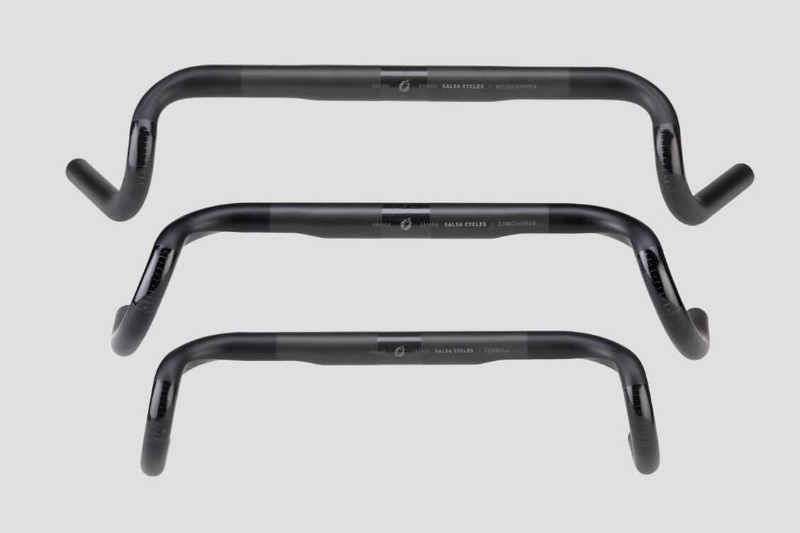 Maantietankoa leveämmät ja ulospäin taivutetut droppitangot tekevät sorapyöristä vakaampia ja helpommin ajettavia. Leveämmän tangon ansiosta pyörän ohjattavuus paranee ja matalampi droppi tekee ajoasennosta rennomman. Alhaalta ylös Salsa Cowbell, Cowchipper ja Woodchipper.