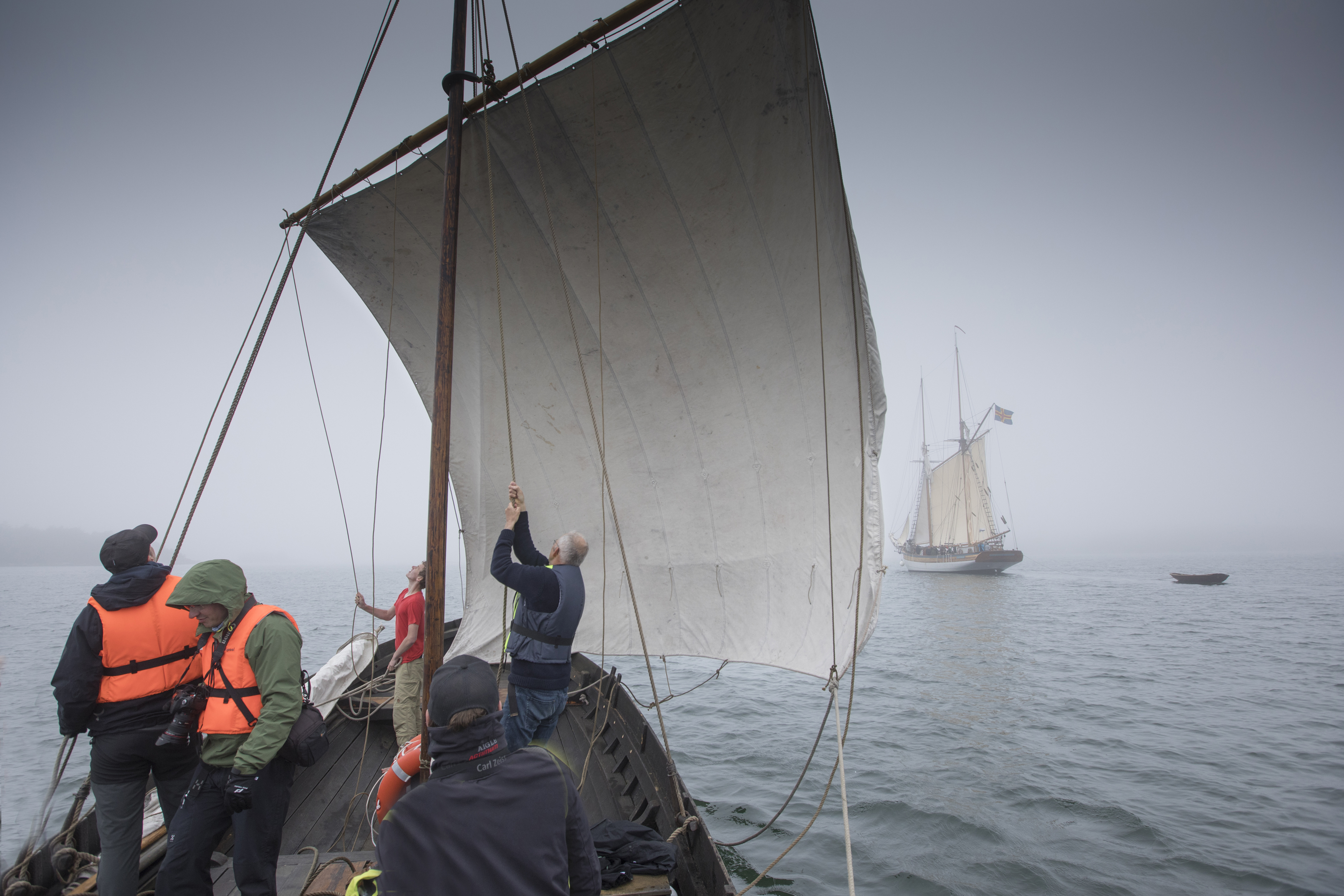 Olavinreitin vaihtoehtoisia saaristoreittejä voi kulkea myös linja-auton kyydissä ja yhteysaluksilla. Kuva: Stefan Bremer.