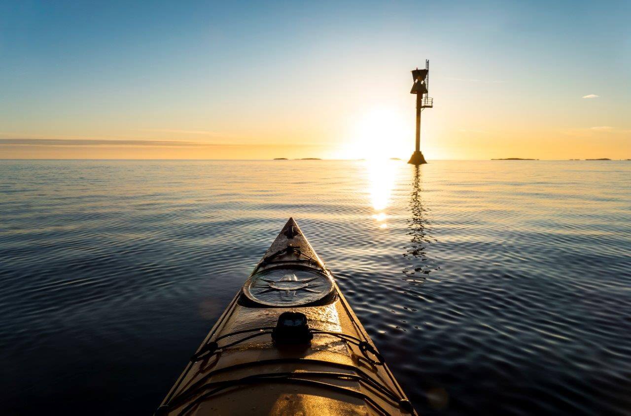 Leudon talven iloja on melontakauden jatkuminen. Kuvat: Markus Sirkka.
