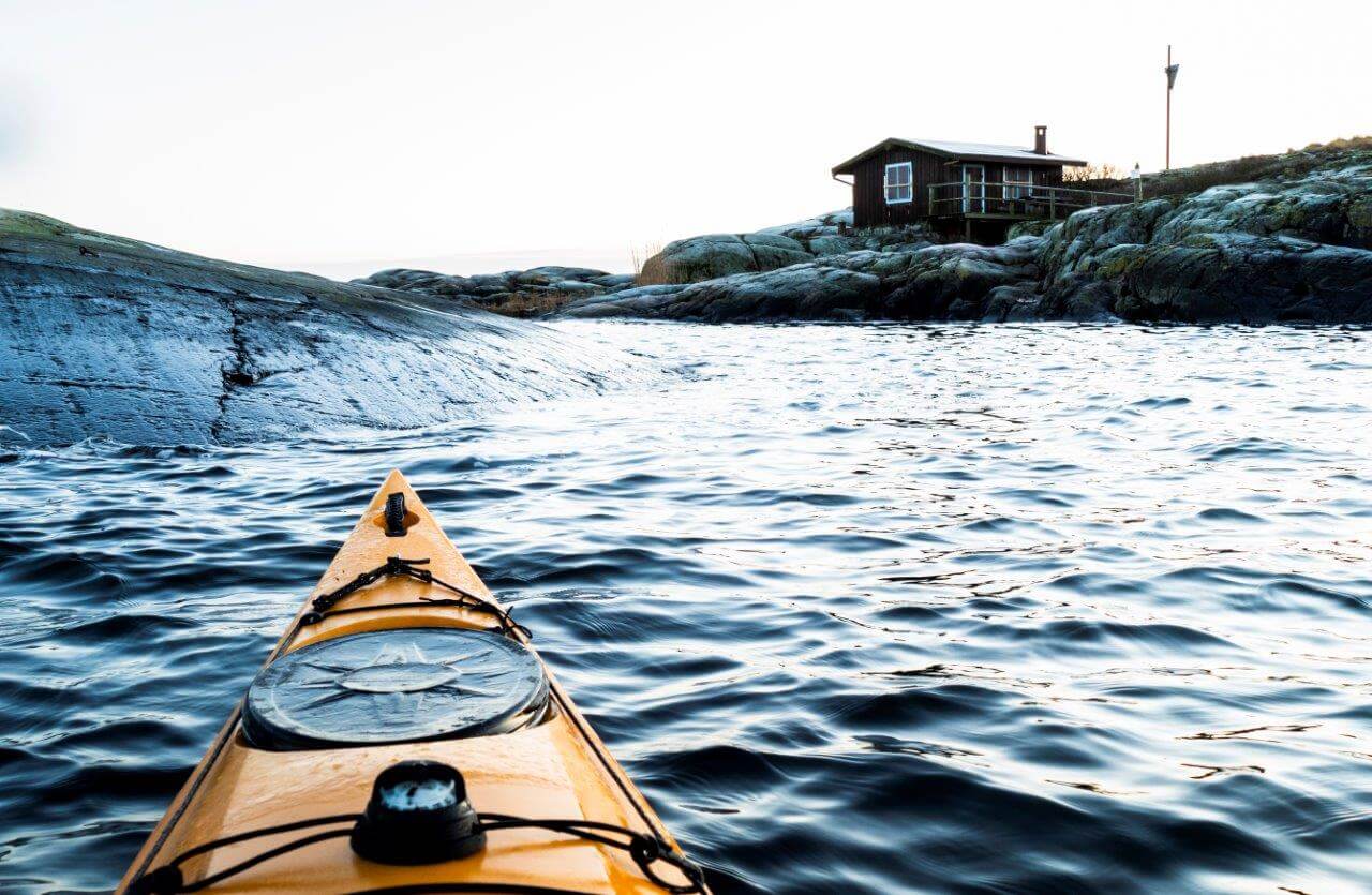 Tove Janssonin kesäpaikka Klovharun Porvoon saaristossa.