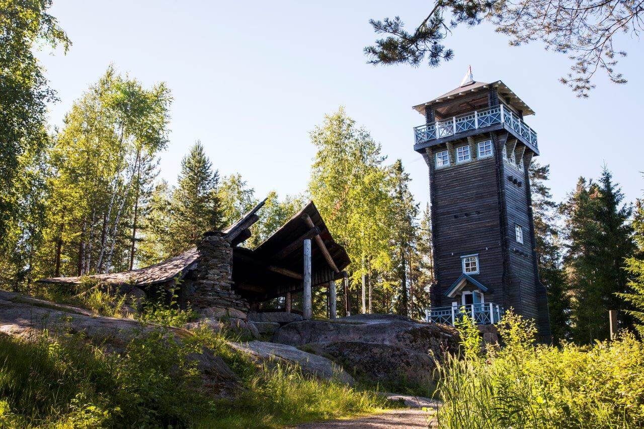 Kirkkovuoren näkötorni, Karstula.