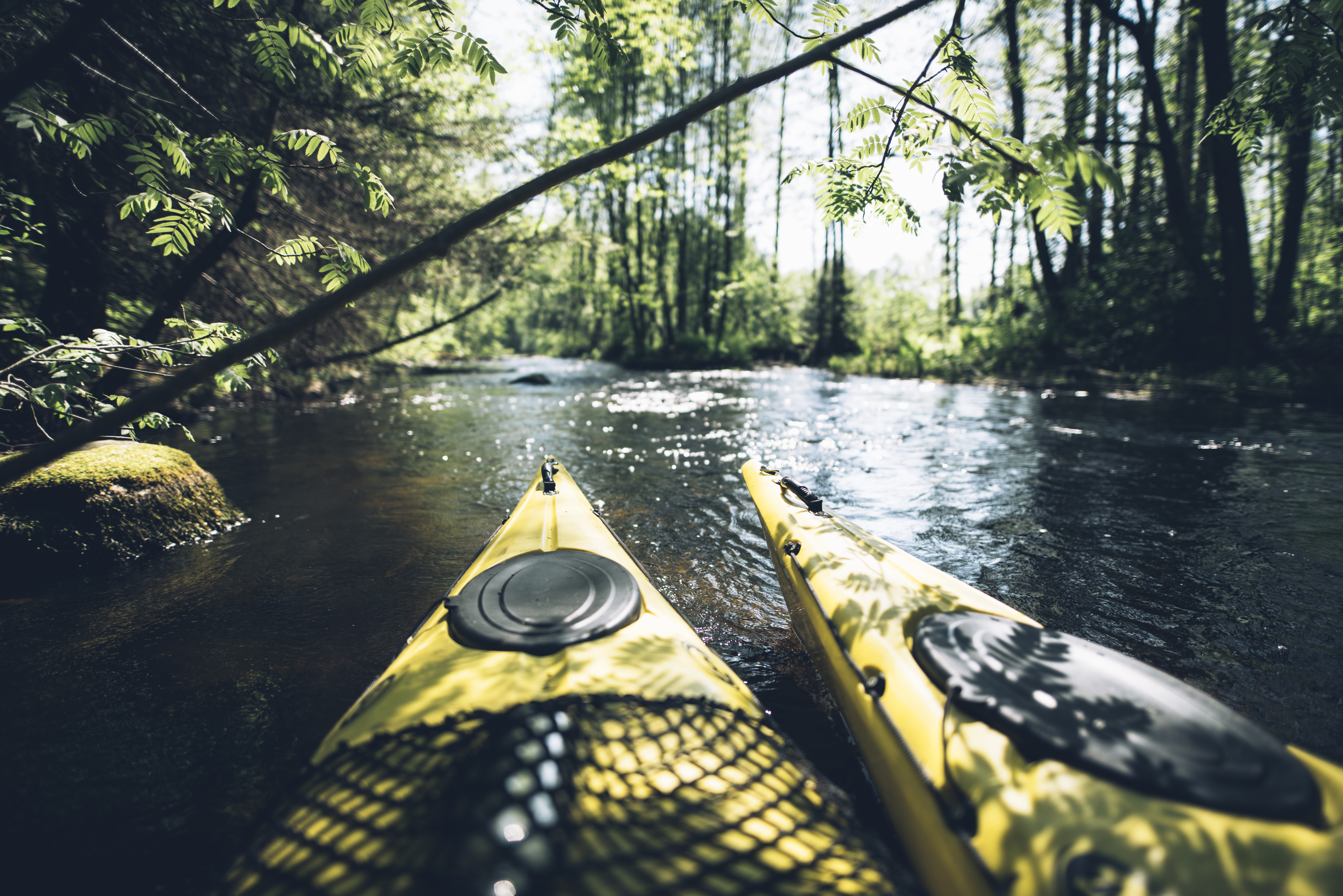 Mitä jos aloittaisit melontaharrastuksen tänä kesänä? Kuva: Eeva Mäkinen.