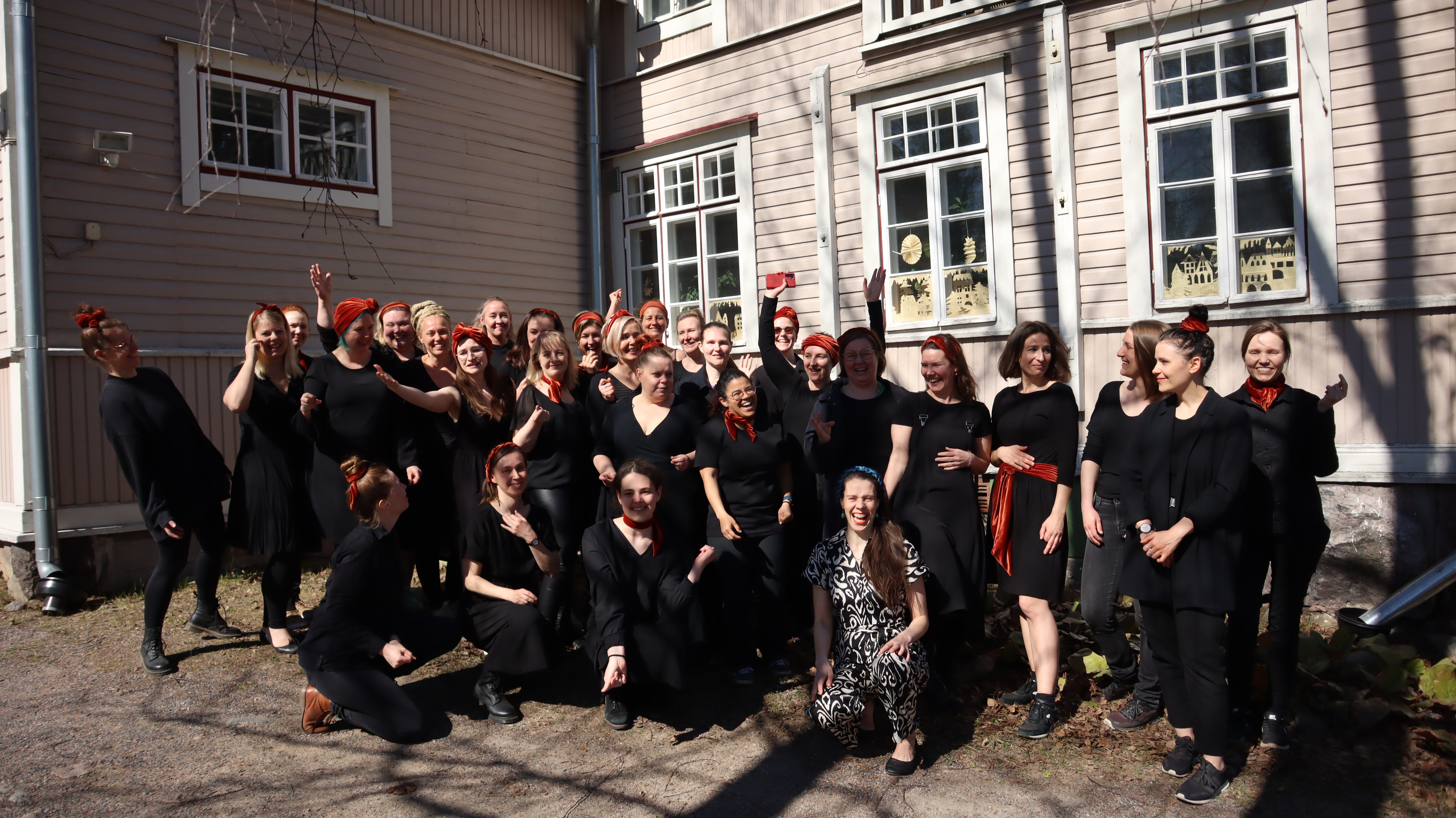 Maailma-kuoro. Kuva: Emilia Asikainen.