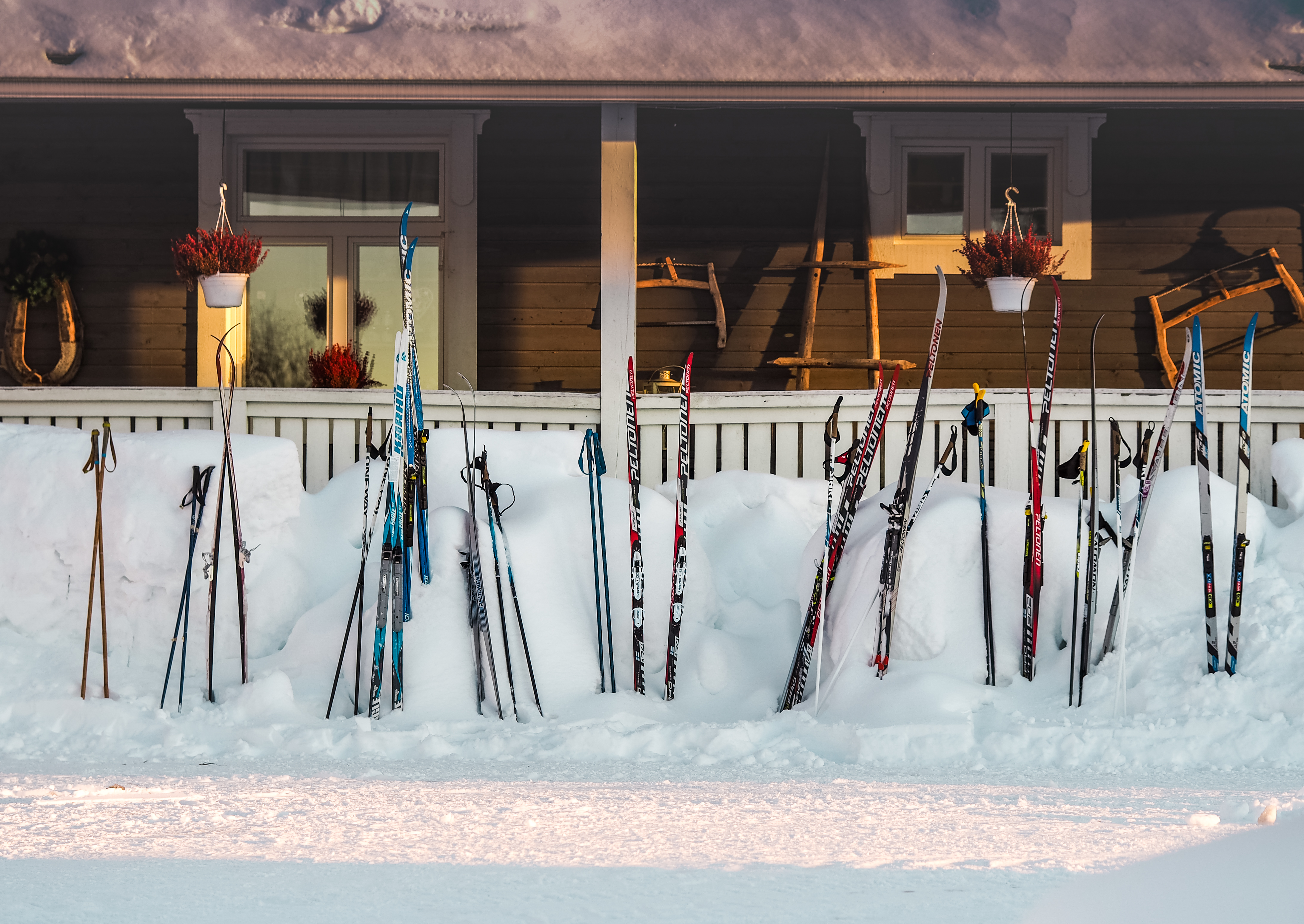 Vaellusreitin varrella on neljä majataloa. Kuva: Terhi Jaakkola.