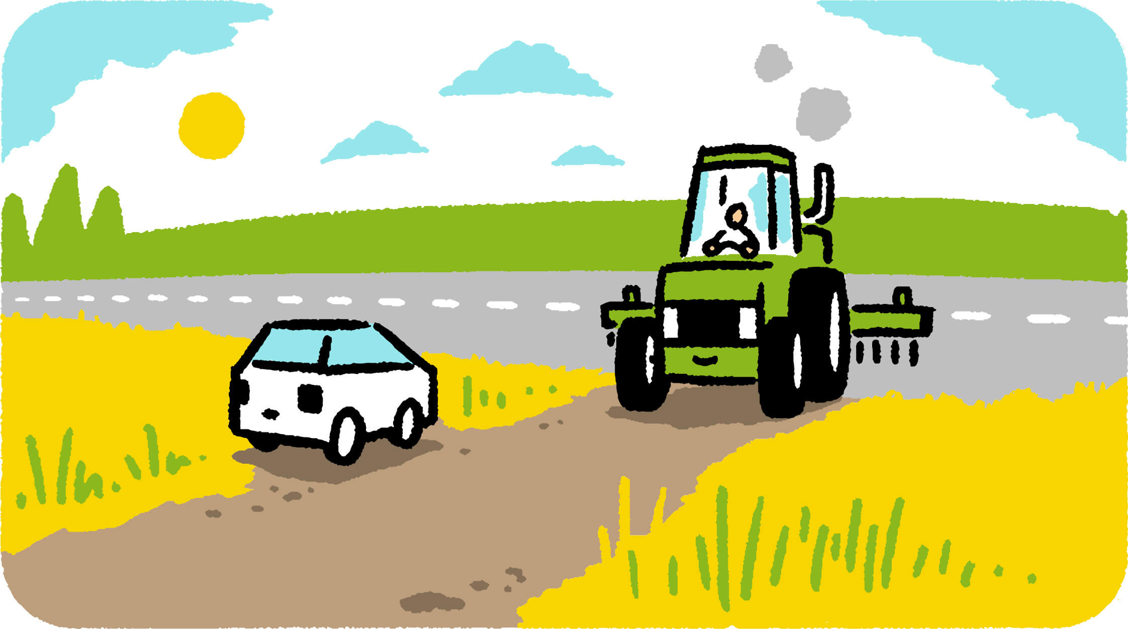 Noudata yksityisteillä ja muualla liikennemerkeillä osoitettuja määräyksiä. Kävellä ja pyöräillä voit vapaasti muualla kuin  pihapiireissä.