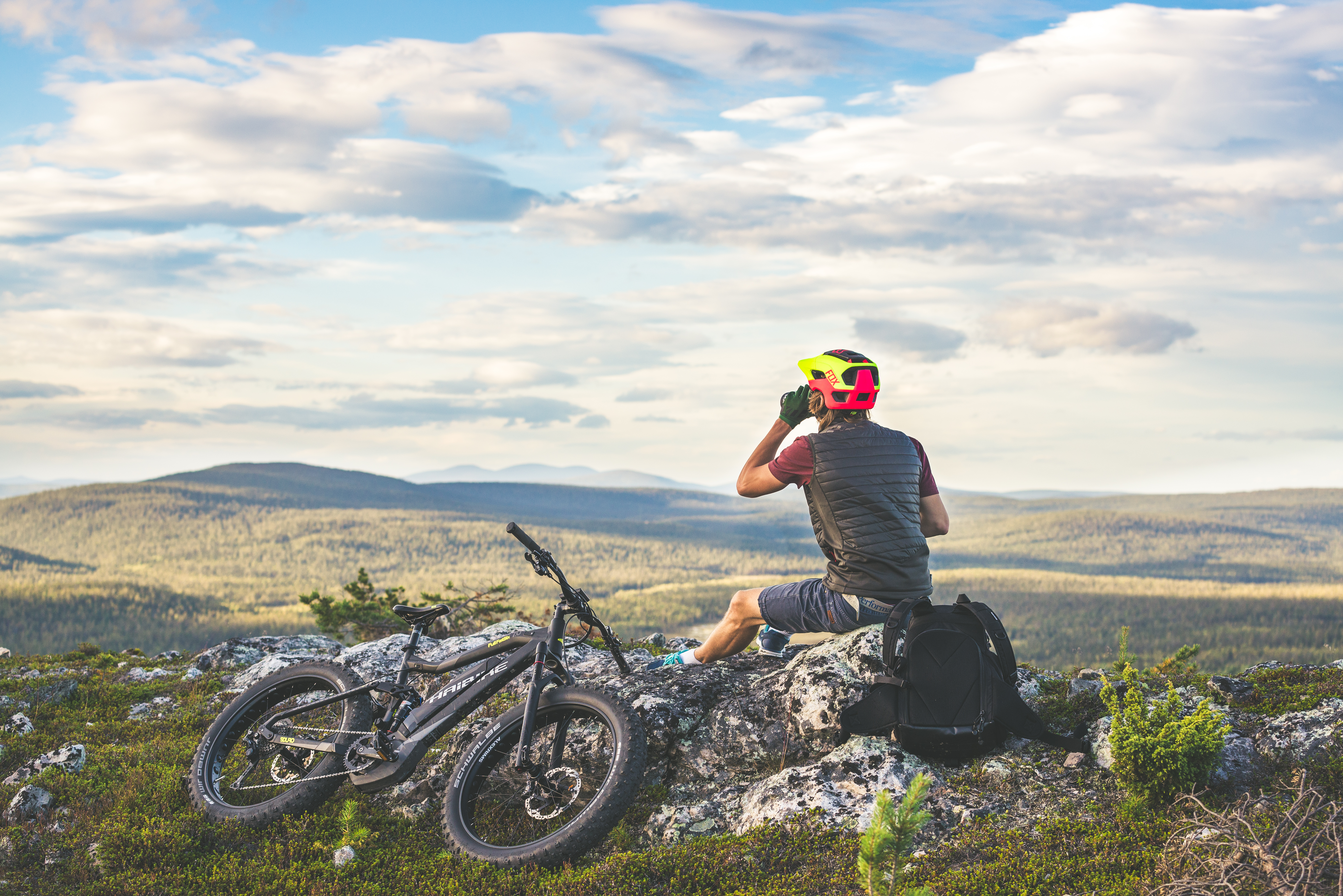 Pallas-Yllästunturin kansallispuisto ja Ylläksen seitsemän tunturia mahdollistavat monipuoliset maastot. Kuva: Visit Ylläs.