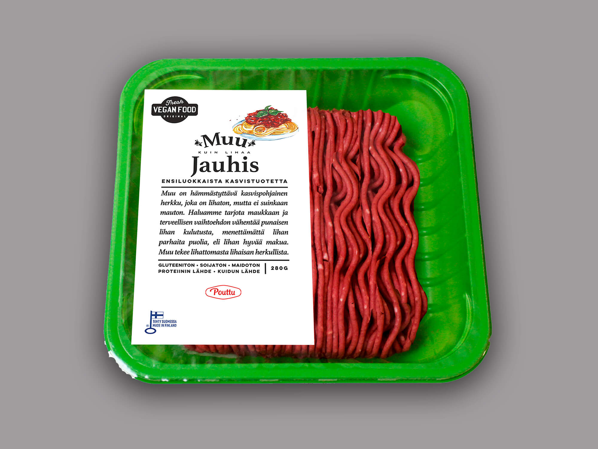 Proteiini saadaan kasvipohjaisiin tuotteisiin esimerkiksi herneestä ja soijasta. Kuva: Pouttu.