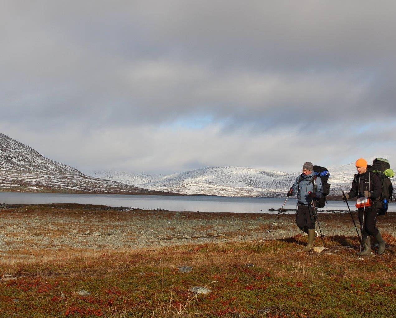 Matkalla Haltille, Govdajohkan vesiputous.