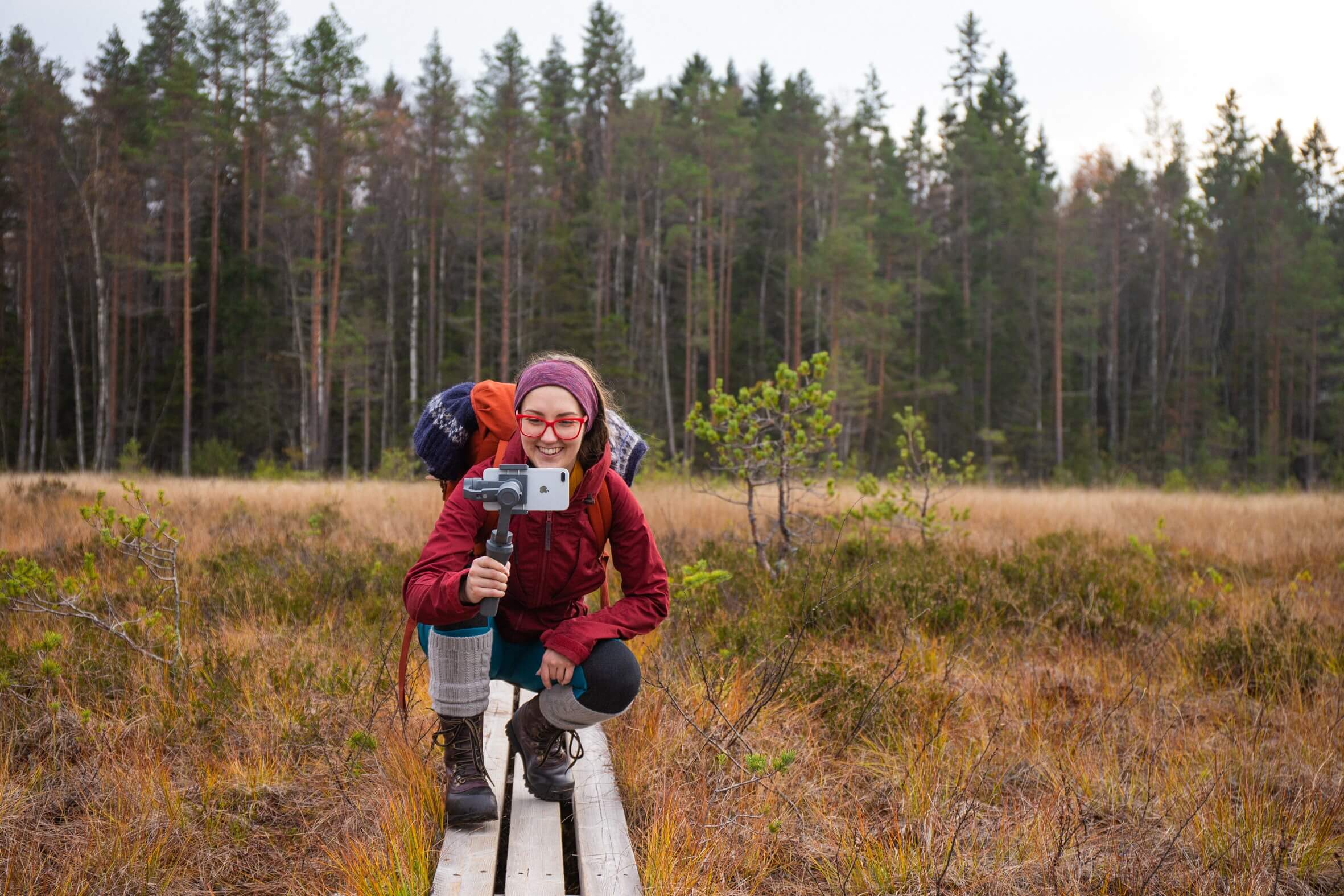 Blogin kirjoittaminen on vienyt Satun tutustumaan Suomen eri kansallispuistoihin. Kuva: Satu Järvinen.