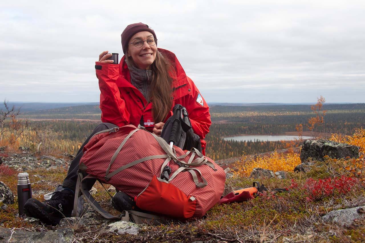 Ruskasyksy on iloista ja mahtavaa retkeilyaikaa, Pyhäkuru. Kuva: Sauli Herva.