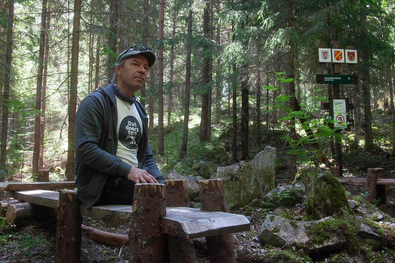 Ratikkalinja 3:n päätepysäkki sijaitsee vain muutaman sadan metrin päässä Hervantajärven retkeilyalueen paikoin lähes erämaisista maisemista. Kuva: Sauli Herva.