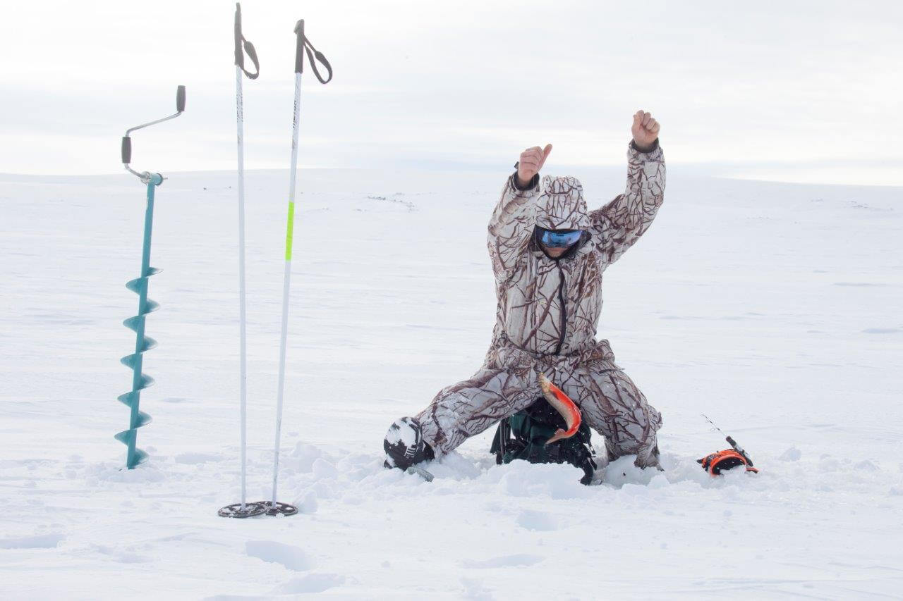 Huh-huijaa mitä talvipyöräilymaastoa!