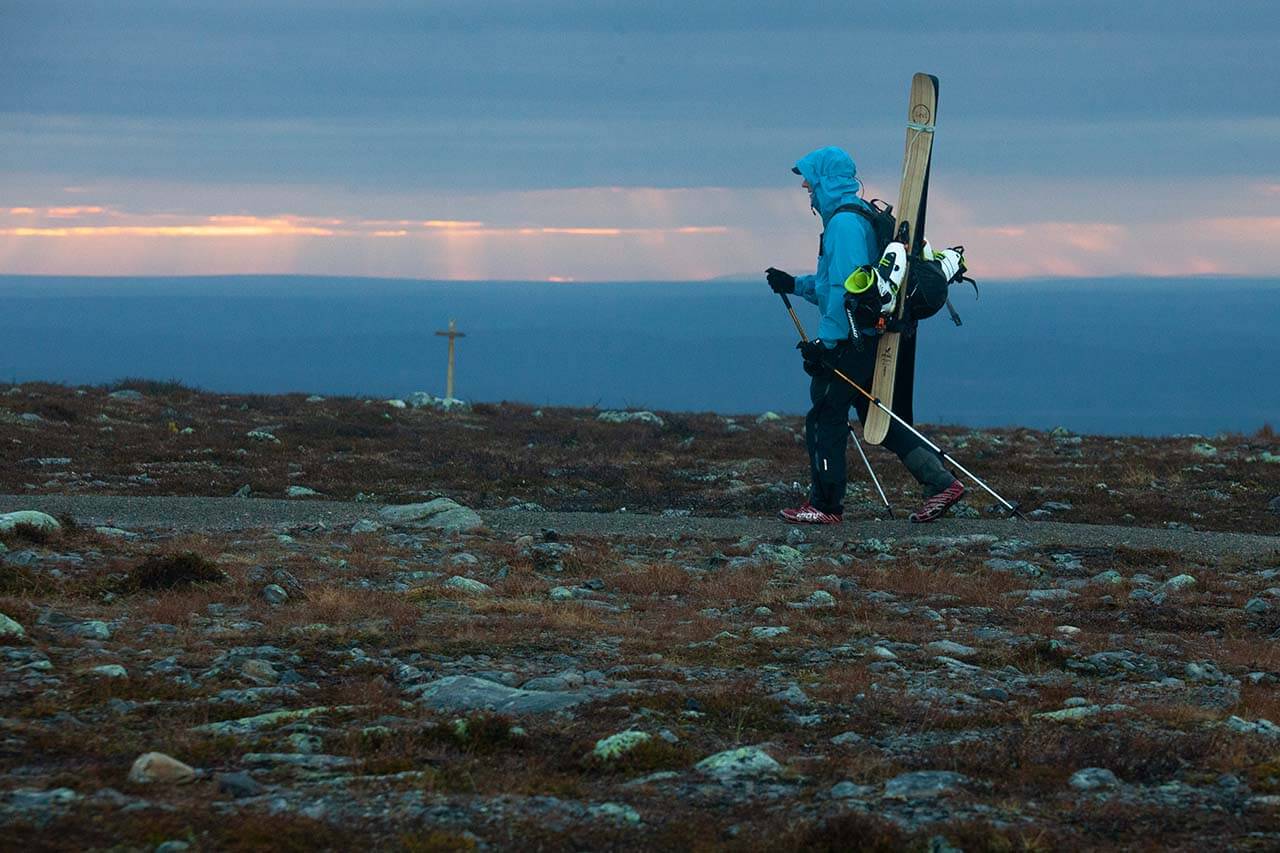 Hiljaa, hiljaa hiivitään nyt Taivaskeron yössä. Kuva: Sauli Herva.