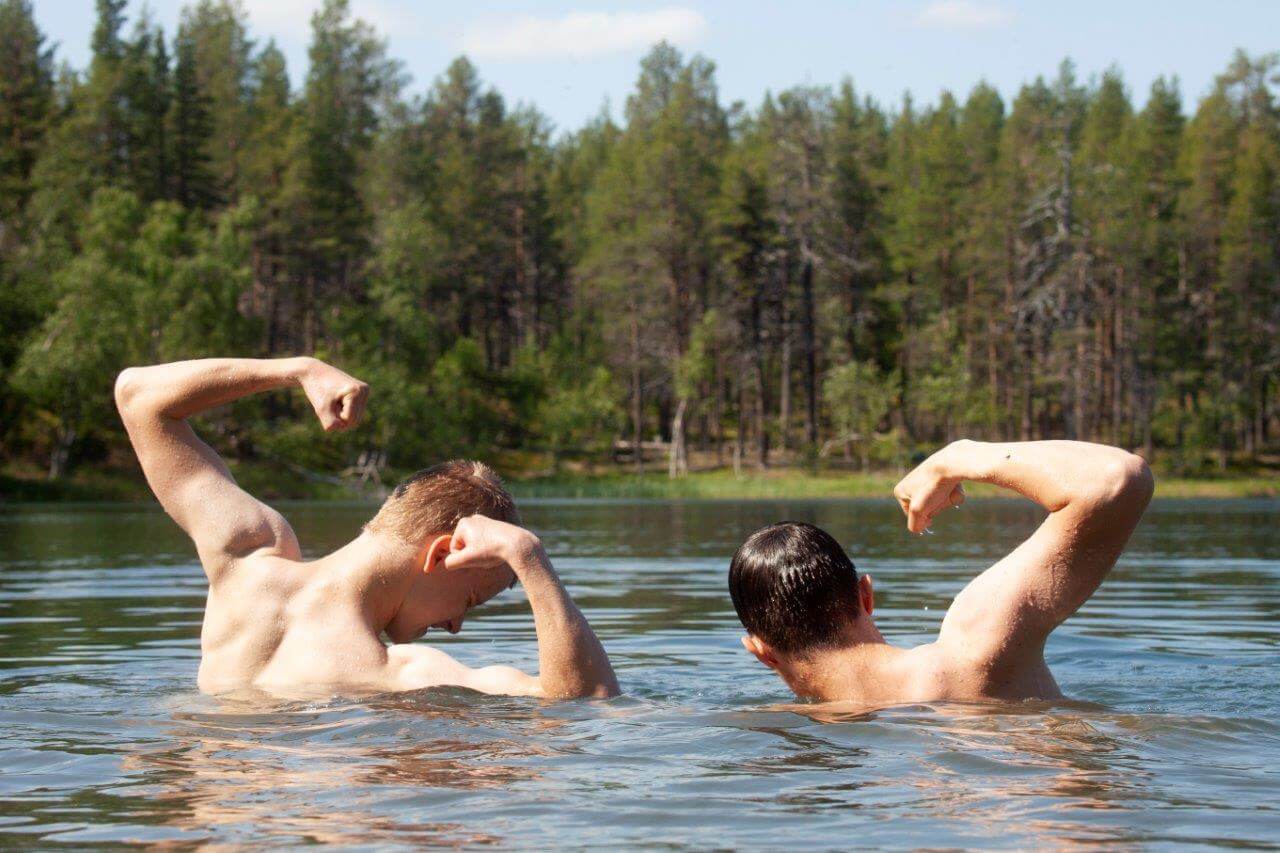 Räkän paarmojen armeija on hukutettu kylmään kaltioon. Kuvat: Sauli Herva.