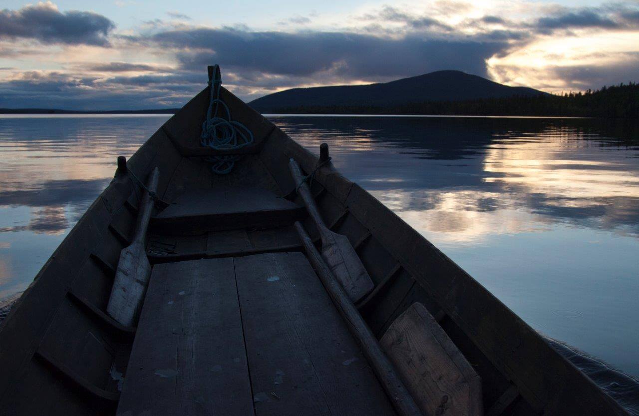 Entisinä aikoina luonnon vedet määrittivät koko elämän kirjon. Jerisjärvi on helmi Tunturi-Lapin järvihelmien joukossa. Kuvat: Sauli Herva.
