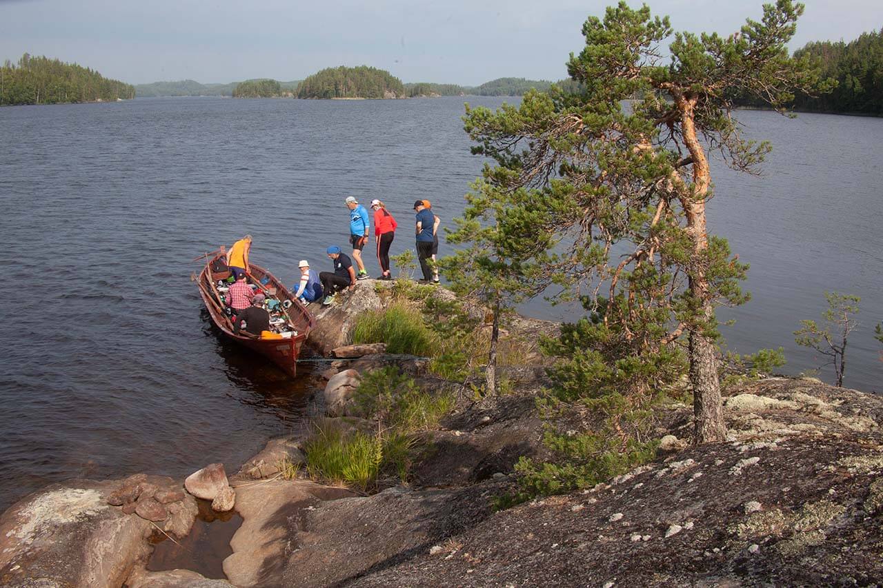 Pihlajavesi on täpö täynnä toinen toistaan hienompia taukopaikkoja, Hoikansaari ja Papuluodot ihan parhaita. Kuva: Sauli Herva.