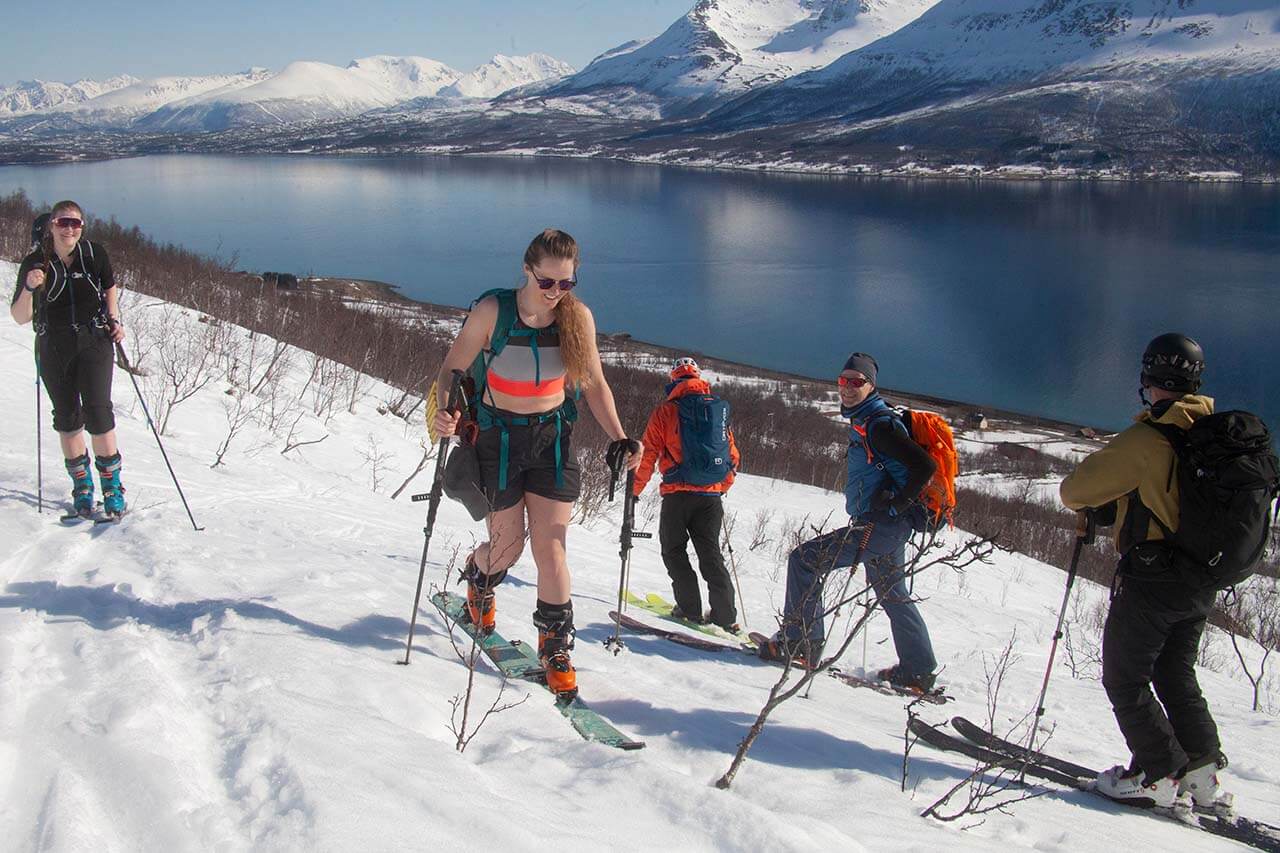 Tunturihiihtoa voi harrastaa monella eri tyylillä. Kuva: Sauli Herva.