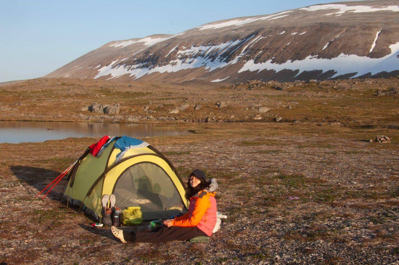 Maailman paras juhannusleiri löytyy Geaidnojávrin rannalta.